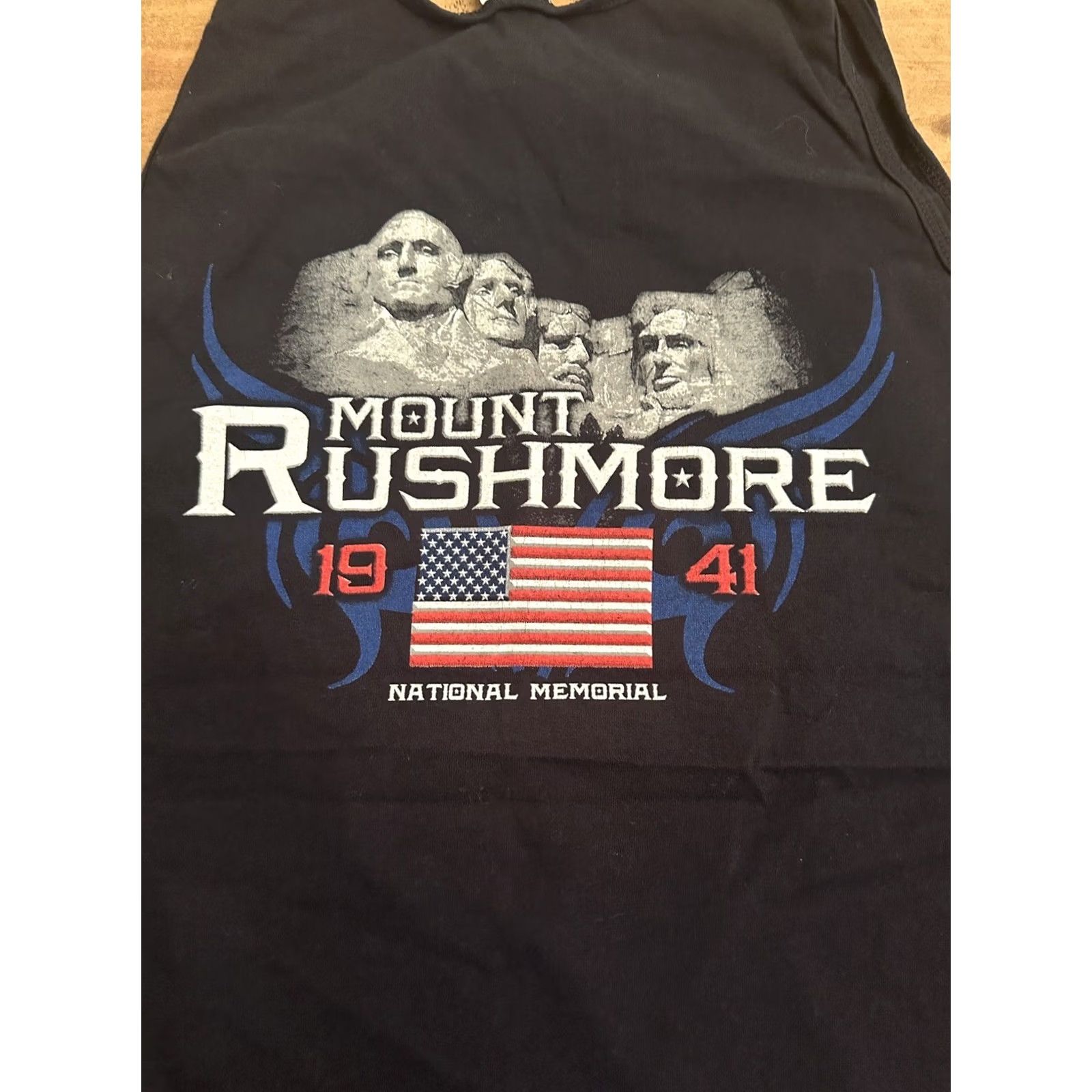 Vintage VINTAGE 2015 Sturgis Black Hills Rally Motorcycle Biker Tank Top Mens Black 2XL Hog Tank T-Shirt Mens 2XL Blue Motorcycle Hog Size US XXL / EU 58 / 5 - 5 Thumbnail