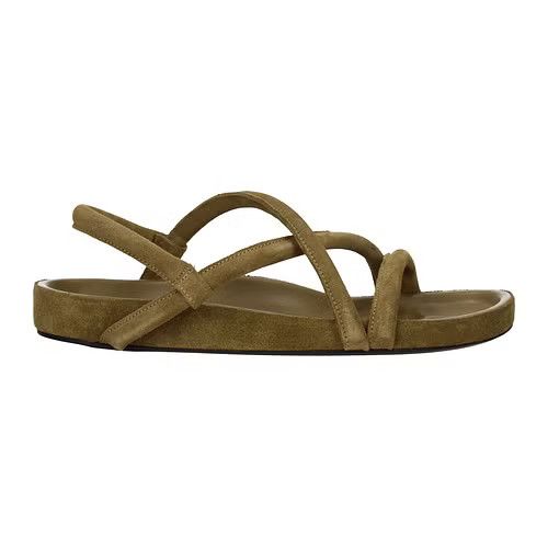 image of Isabel Marant Ob1O1E0324 Sandals In Green / Taupe in Green/Taupe, Men's (Size 8)
