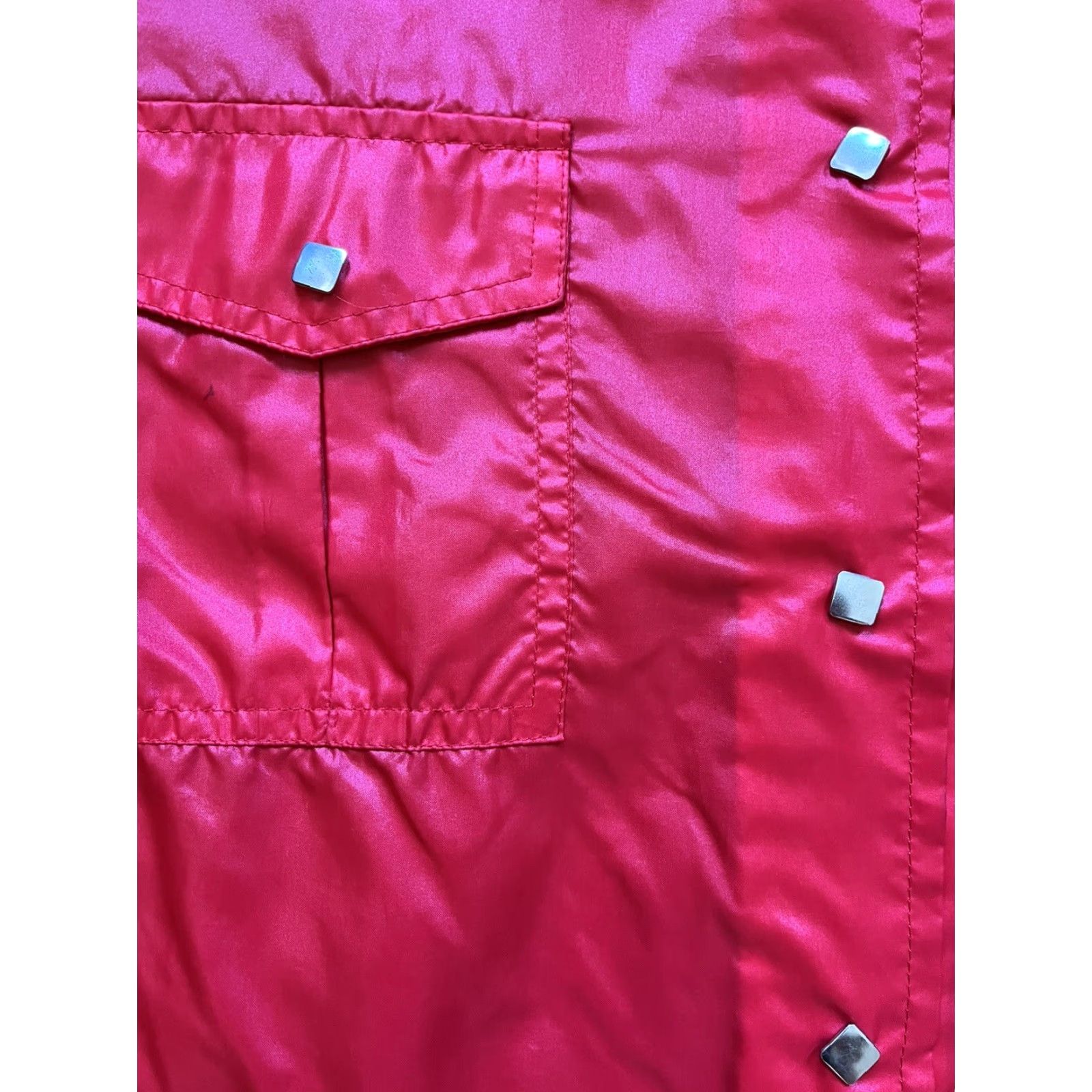 Obermeyer VINTAGE Obermeyer Rain Jacket Women's Large Red 90s Size L / US 10 / IT 46 - 5 Thumbnail