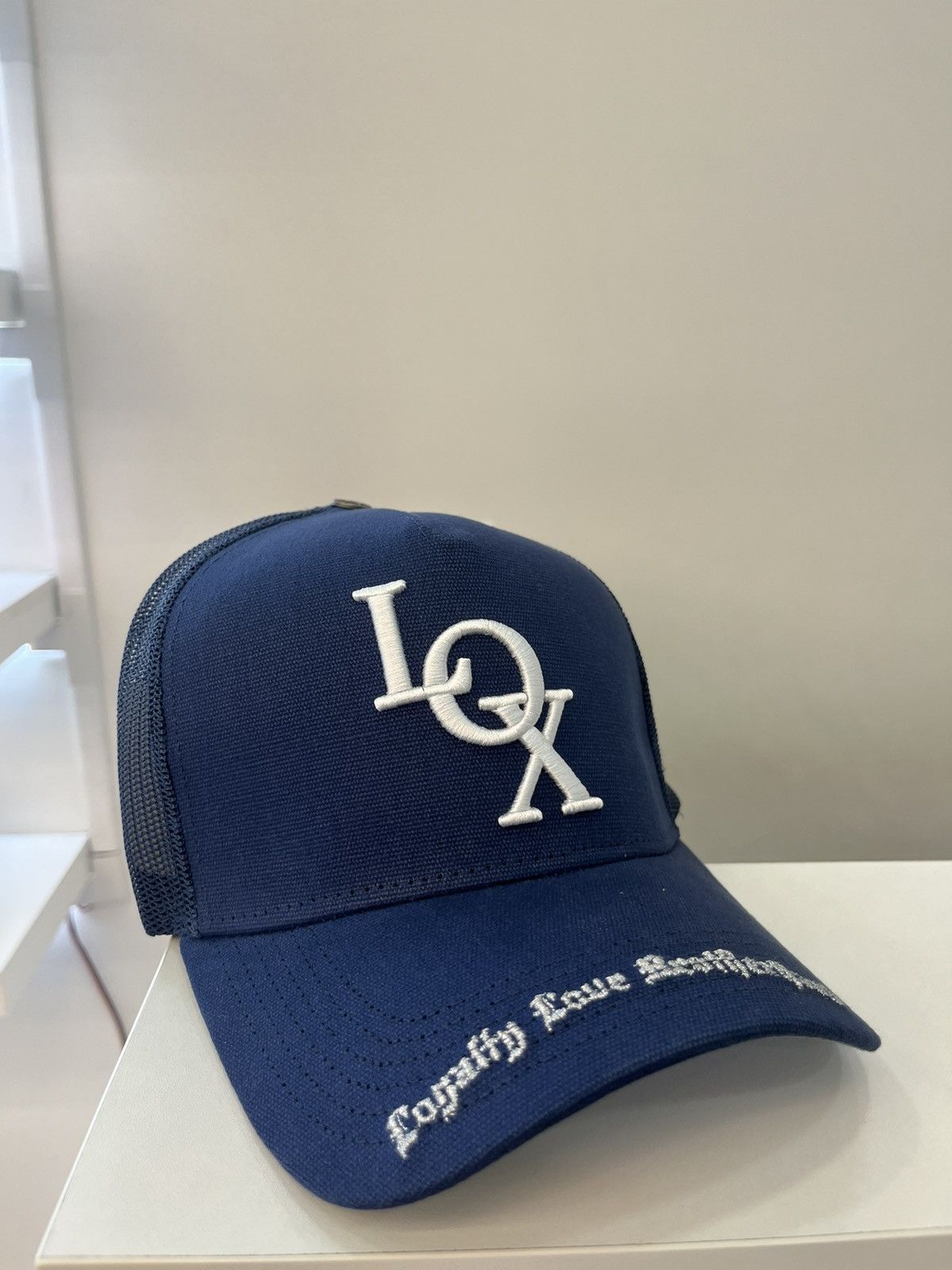 Godspeed x The LOX Hat(Blue)