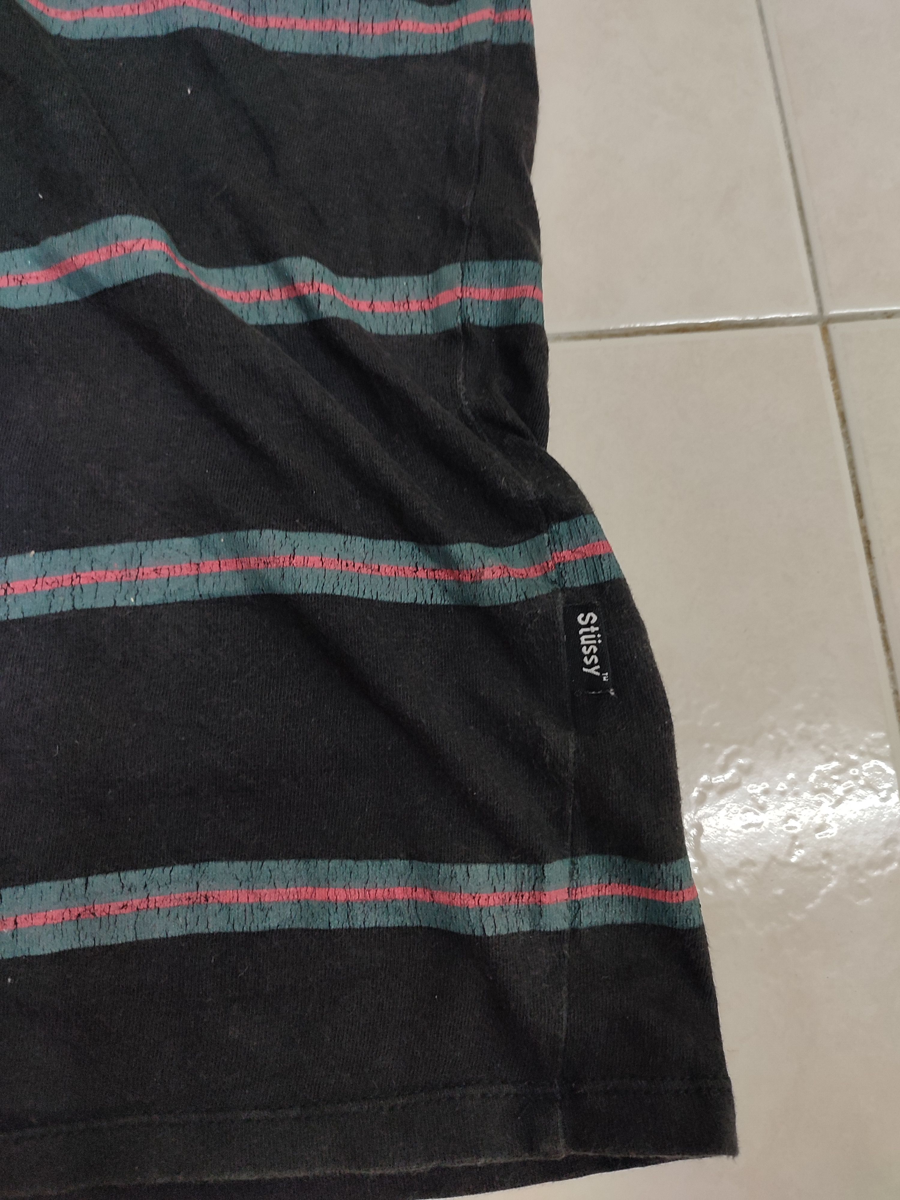 Stussy Stussy Stripe Sleeve Less Size US L / EU 52-54 / 3 - 7 Thumbnail