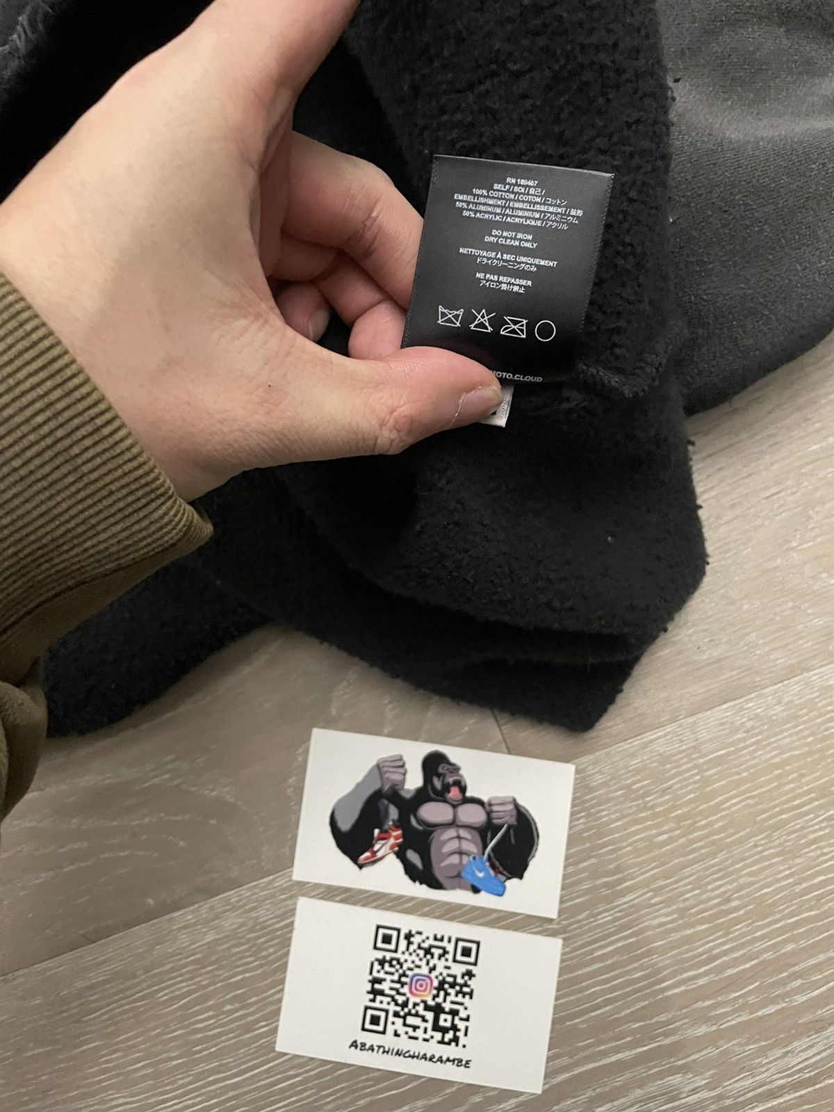 Satoshi Nakamoto Satoshi Nakamoto Destructo Black Hoodie Size US XL / EU 56 / 4 - 5 Thumbnail