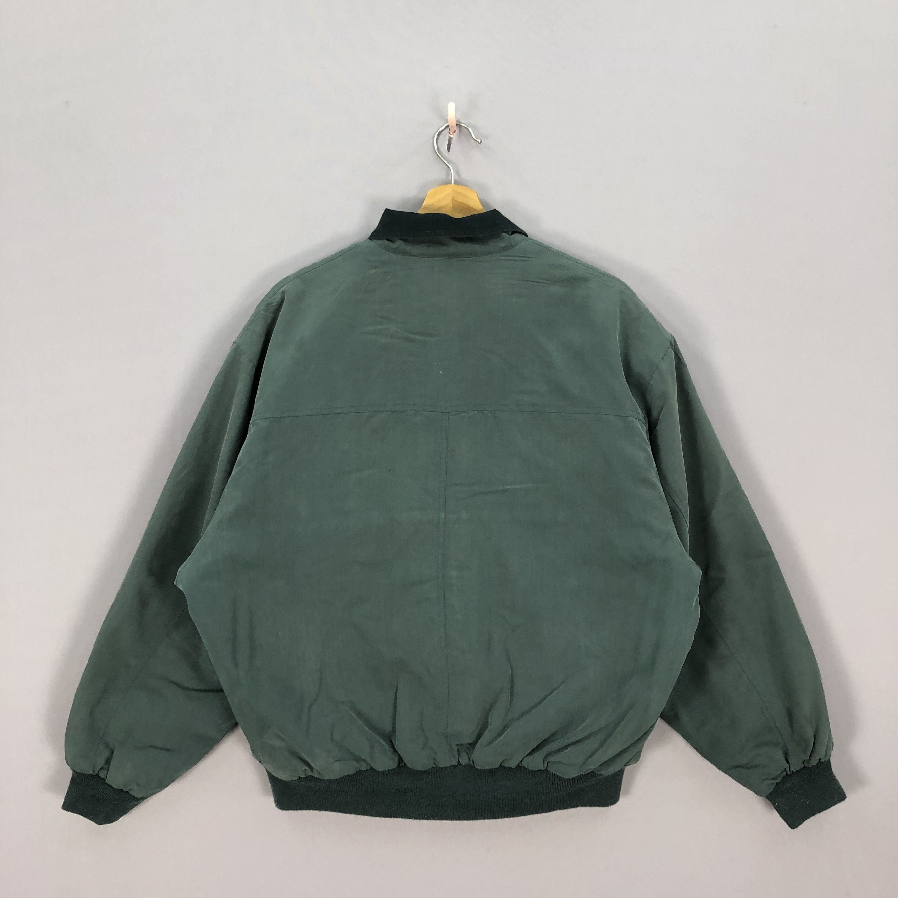 Japanese Brand × Vintage Vintage 90s Stowe Varsity Bomber Zipper Jackets Size US L / EU 52-54 / 3 - 2 Thumbnail