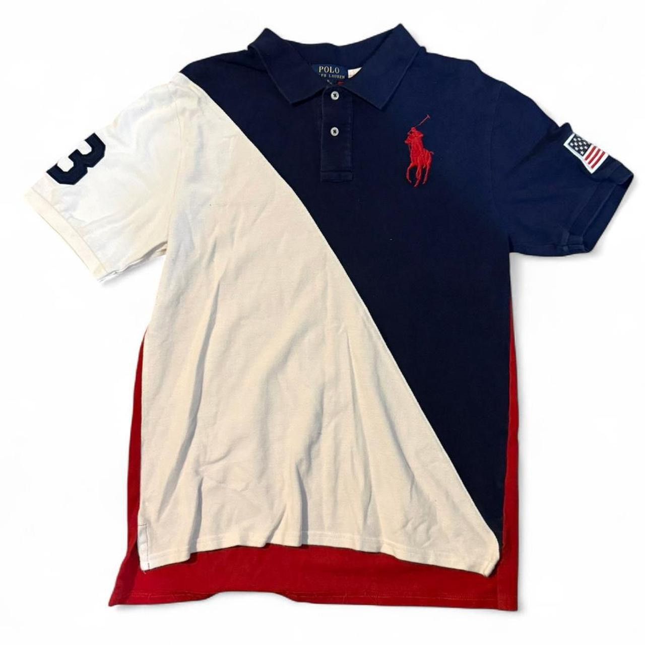 Polo Ralph Lauren 🔥 **Polo Ralph Lauren Colorblock Polo Shirt** 🔥 Size US S / EU 44-46 / 1 - 1 Thumbnail
