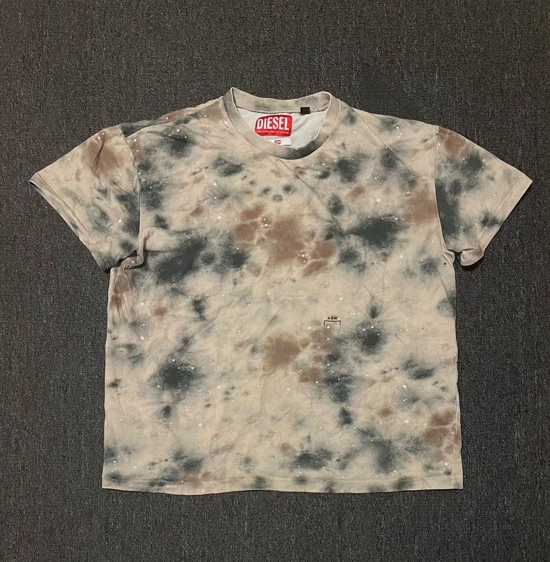 Balenciaga Diesel x A Cold Wall Tie-Dye T-Shirt-yf Size US XL / EU 56 / 4 - 1 Thumbnail