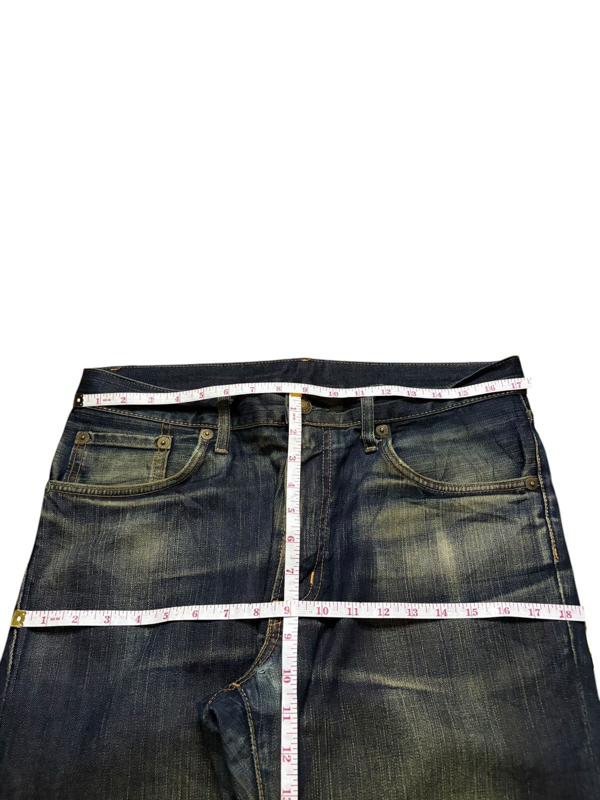 Edwin Vintage Edwin 502 Rusty Wash Loose Jeans Size US 33 - 12 Thumbnail