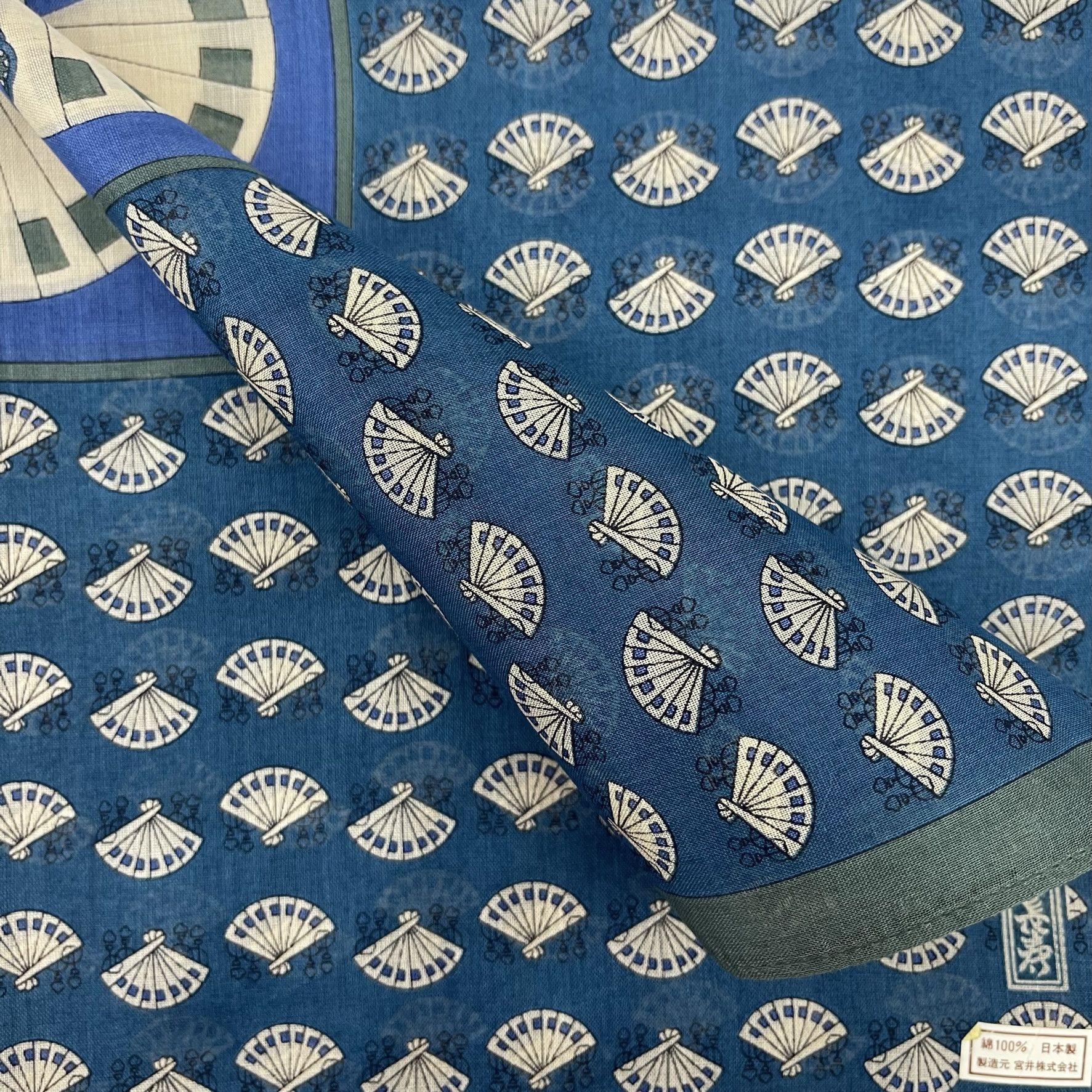 Japanese Brand × Vintage Vintage Japanese Umbrella Monogram Handkerchief - 5027 Size ONE SIZE - 9 Thumbnail