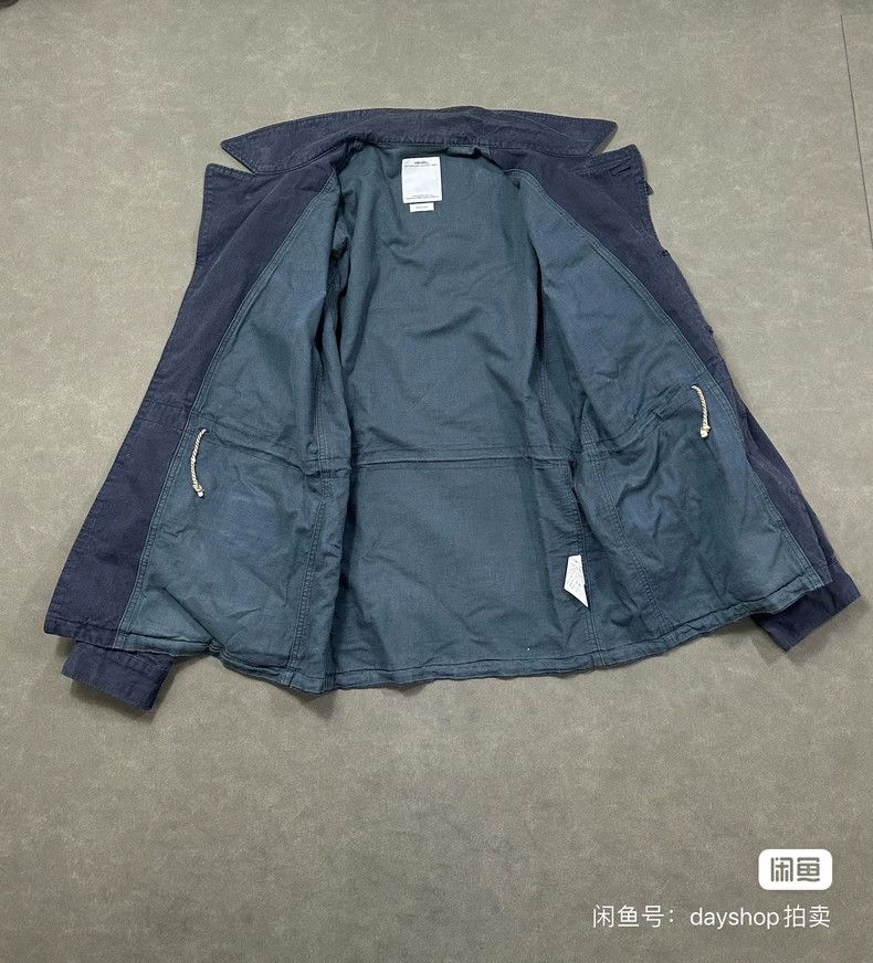 visvim ACHSE DMGD CHINO Washed Four-Bag Military Jacket 250