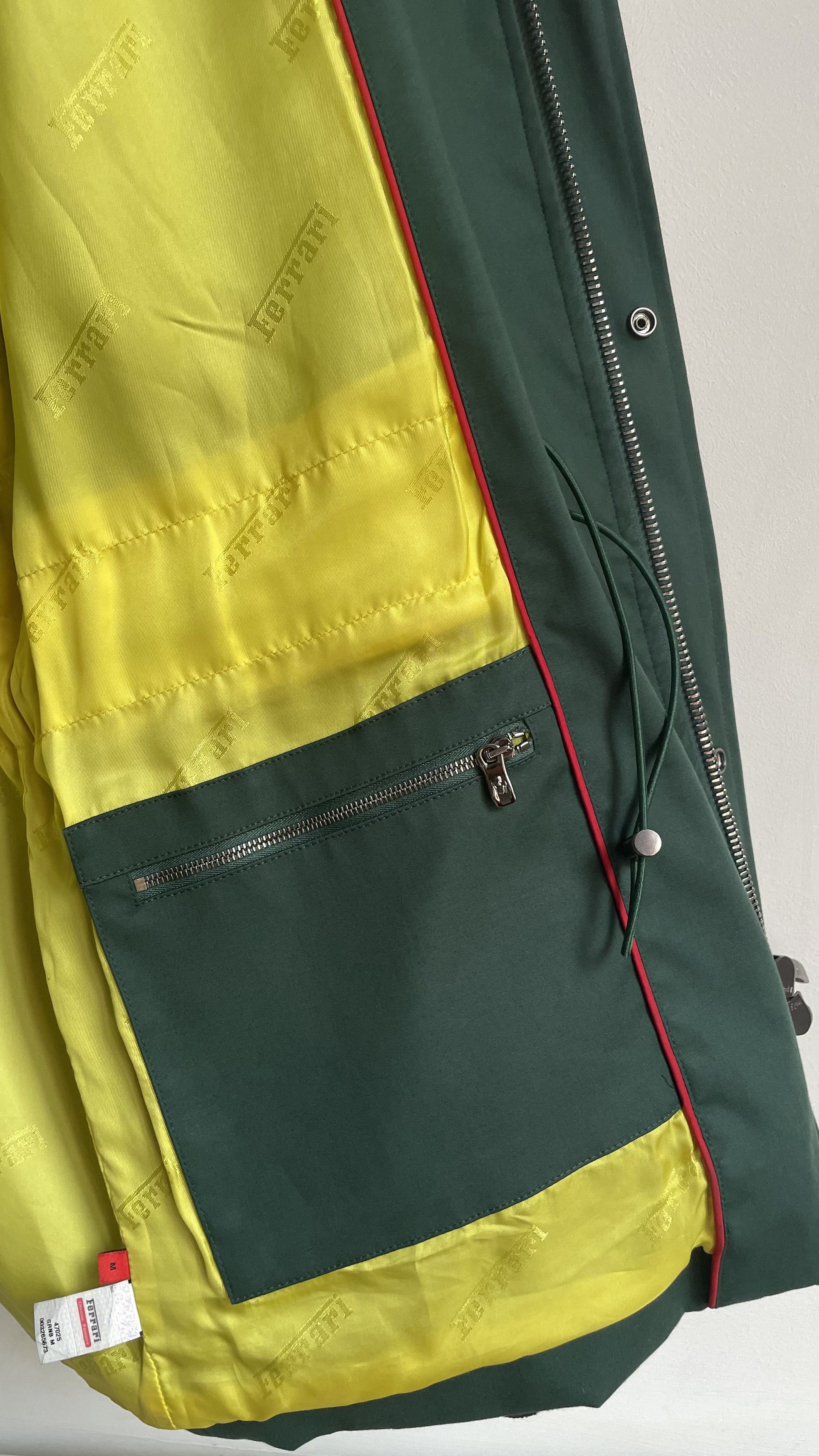 Ferrari Ferrari Ready to Wear 2022 Green Race Jacket Size US L / EU 52-54 / 3 - 13 Thumbnail