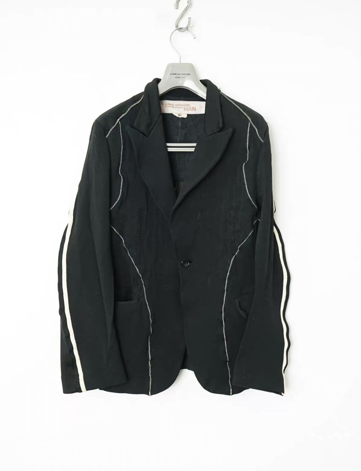 Comme des Garcons Comme des Garçons CDG Distressed Pleated Jacket Size US M / EU 48-50 / 2 - 1 Thumbnail