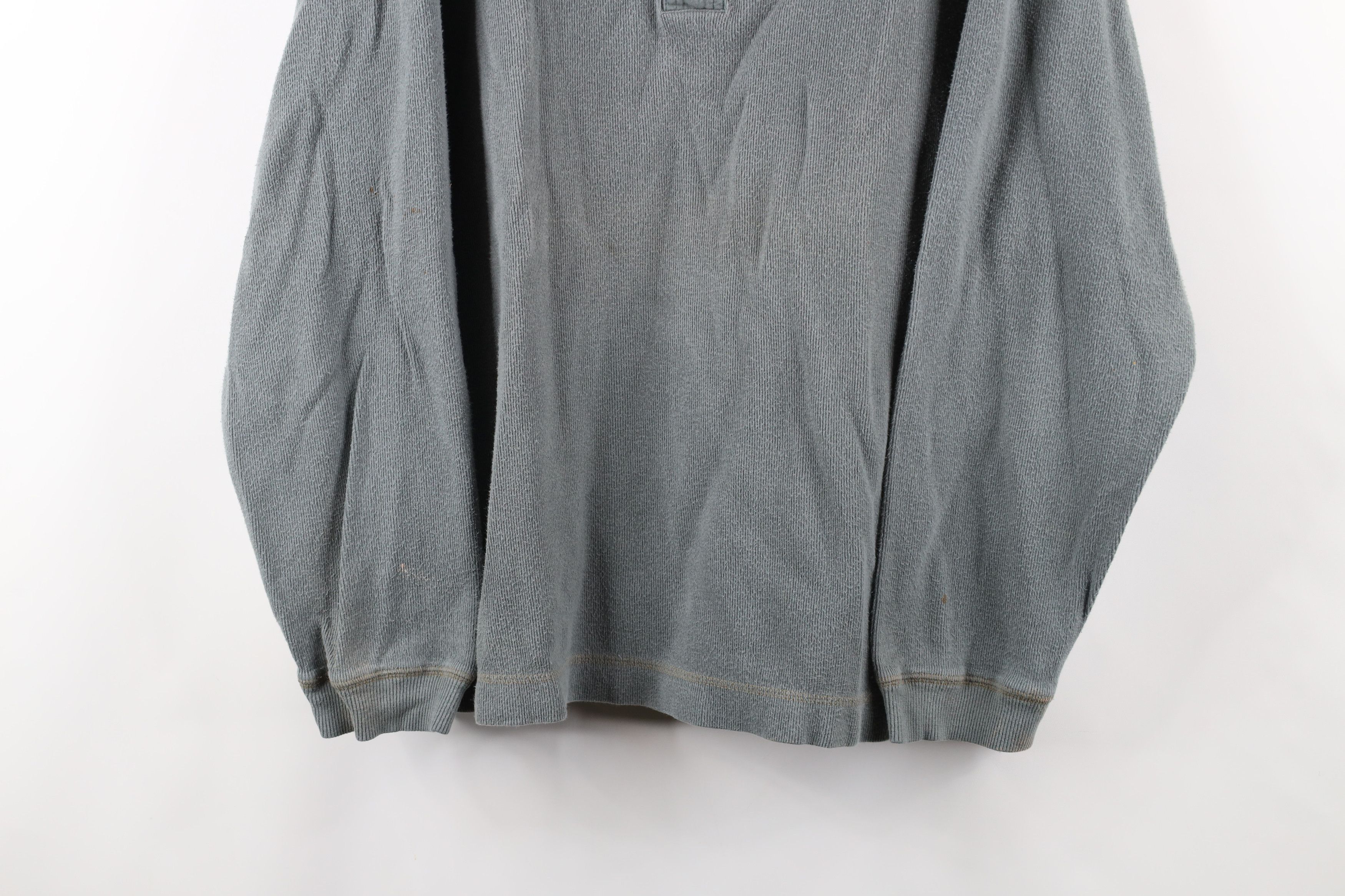 Ocean Pacific × Vintage Vintage 90s Ocean Pacific Ribbed Knit Henley T-Shirt Size US XL / EU 56 / 4 - 3 Thumbnail