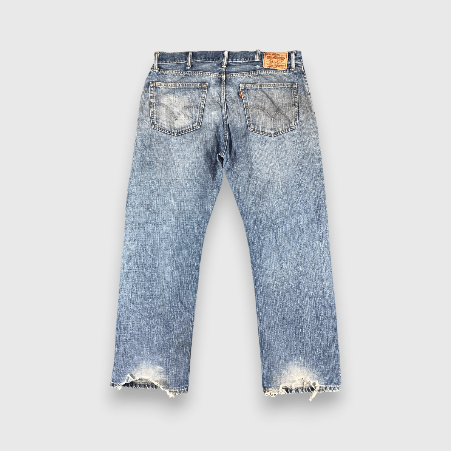 Levi's Vintage Blue Wash Levis 505 Jeans-J2581 Size US 38 / EU 54 - 2 Thumbnail