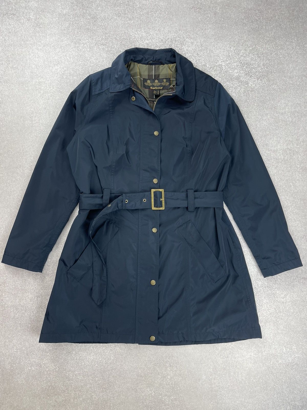 Barbour Barbour Levcadenron Trench Coat Jacket Women’s Size Uk 18 Size XL / US 12-14 / IT 48-50 - 2 Thumbnail