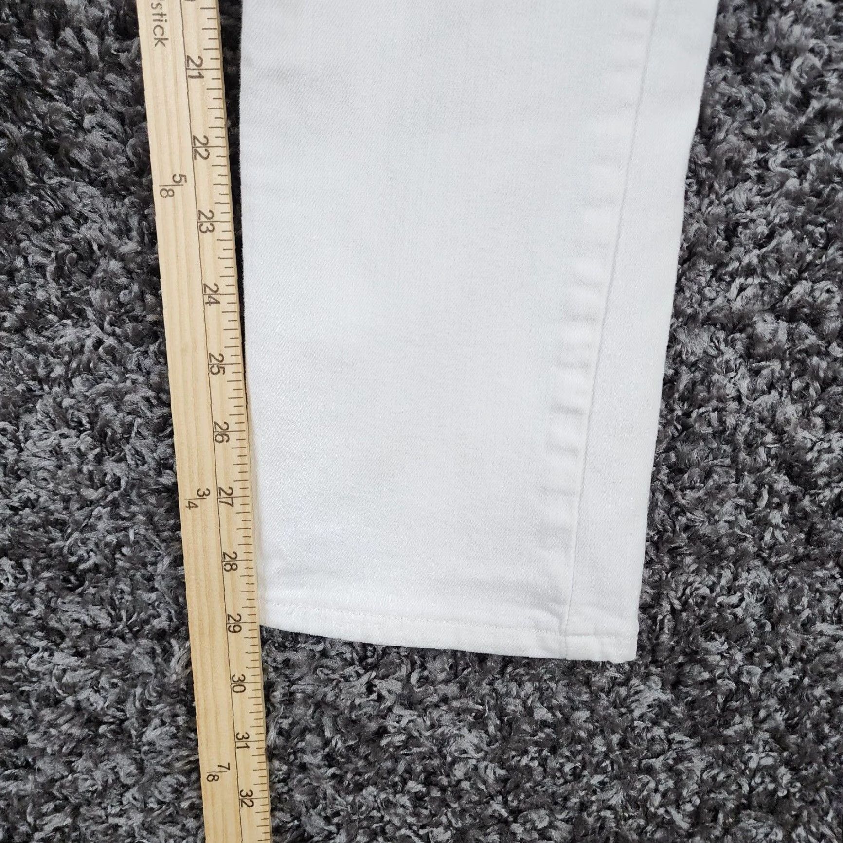 Levi's VINTAGE Levi's Womens Skinny Jeans Size 8 White Women Fall 90s Size 30" / US 8 / IT 44 - 5 Thumbnail