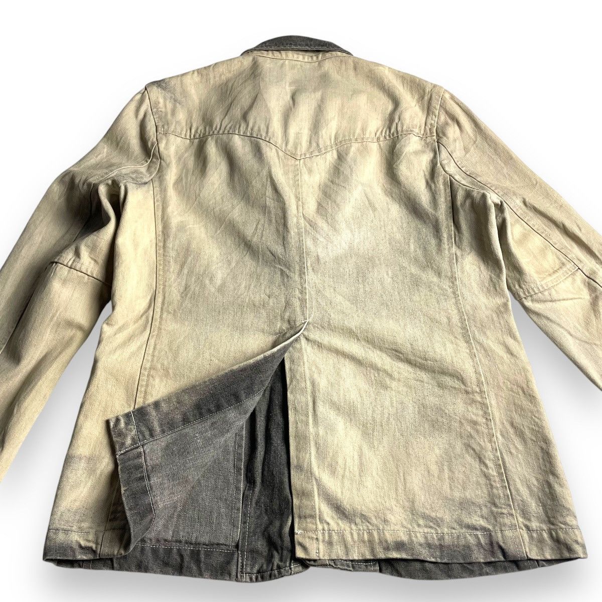 In The Attic 🇯🇵 IN THE ATTIC HOMME WASHED DENIM JACKET Size US M / EU 48-50 / 2 - 9 Thumbnail