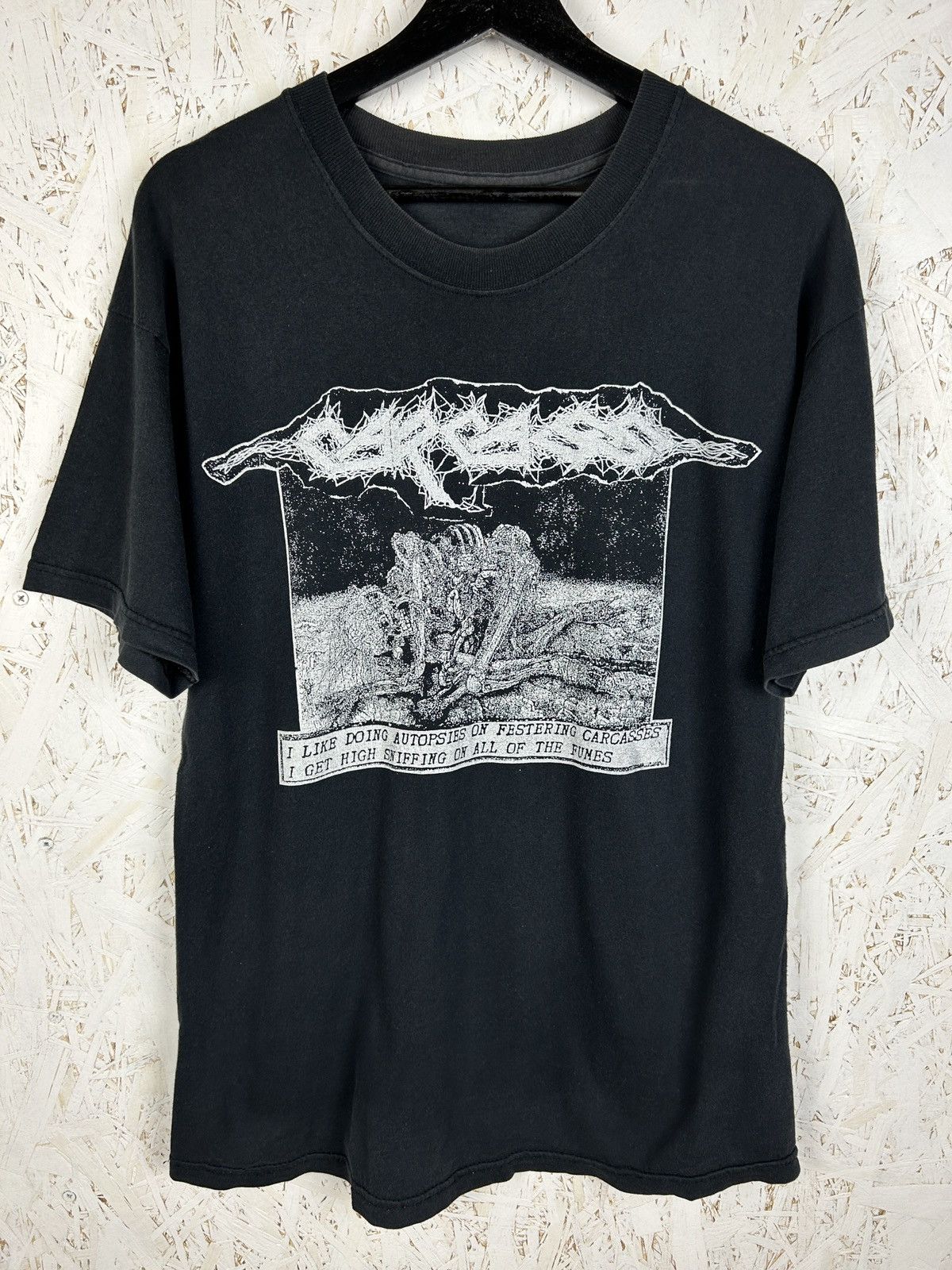 Band Tees Vintage Carcass Flesh Ripping Sonic Torment T-Shirt ~M Size US M / EU 48-50 / 2 - 1 Thumbnail