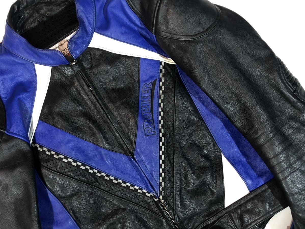 Ferrari × Honda × Yamaha ProBiker Motorcycle Moto Leather Jacket Racing Size US M / EU 48-50 / 2 - 8 Thumbnail