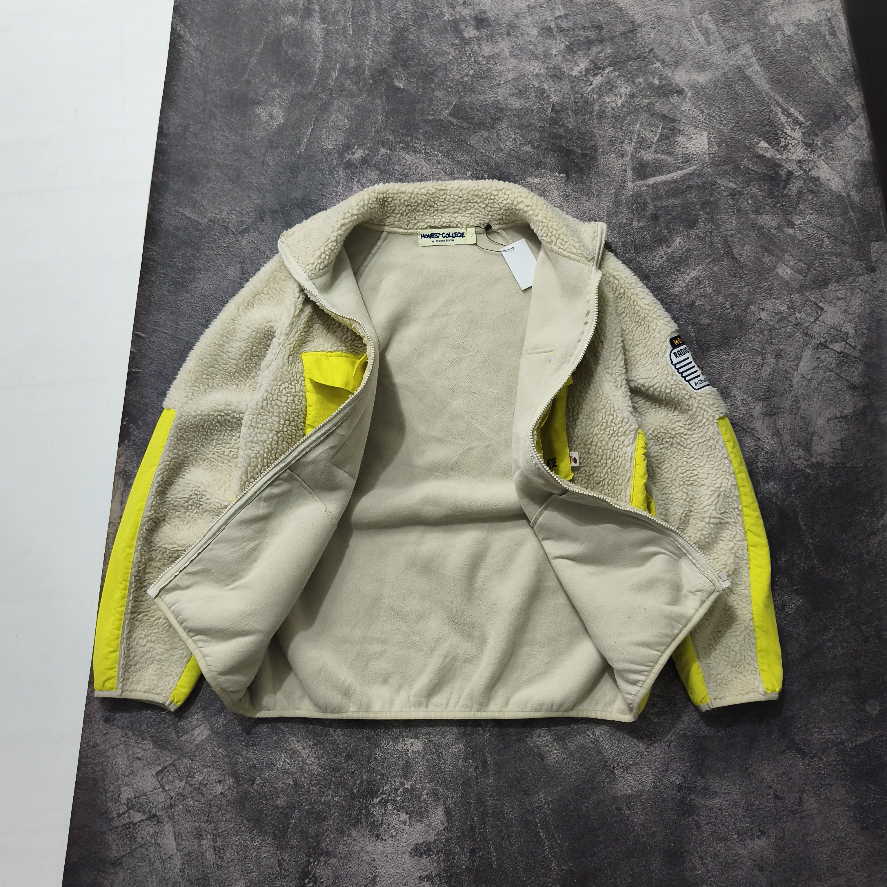 GU × Japanese Brand × Studio Seven Honest College by Studio Seven x GU Deep Pile Fleece Jacket Size US XL / EU 56 / 4 - 3 Thumbnail