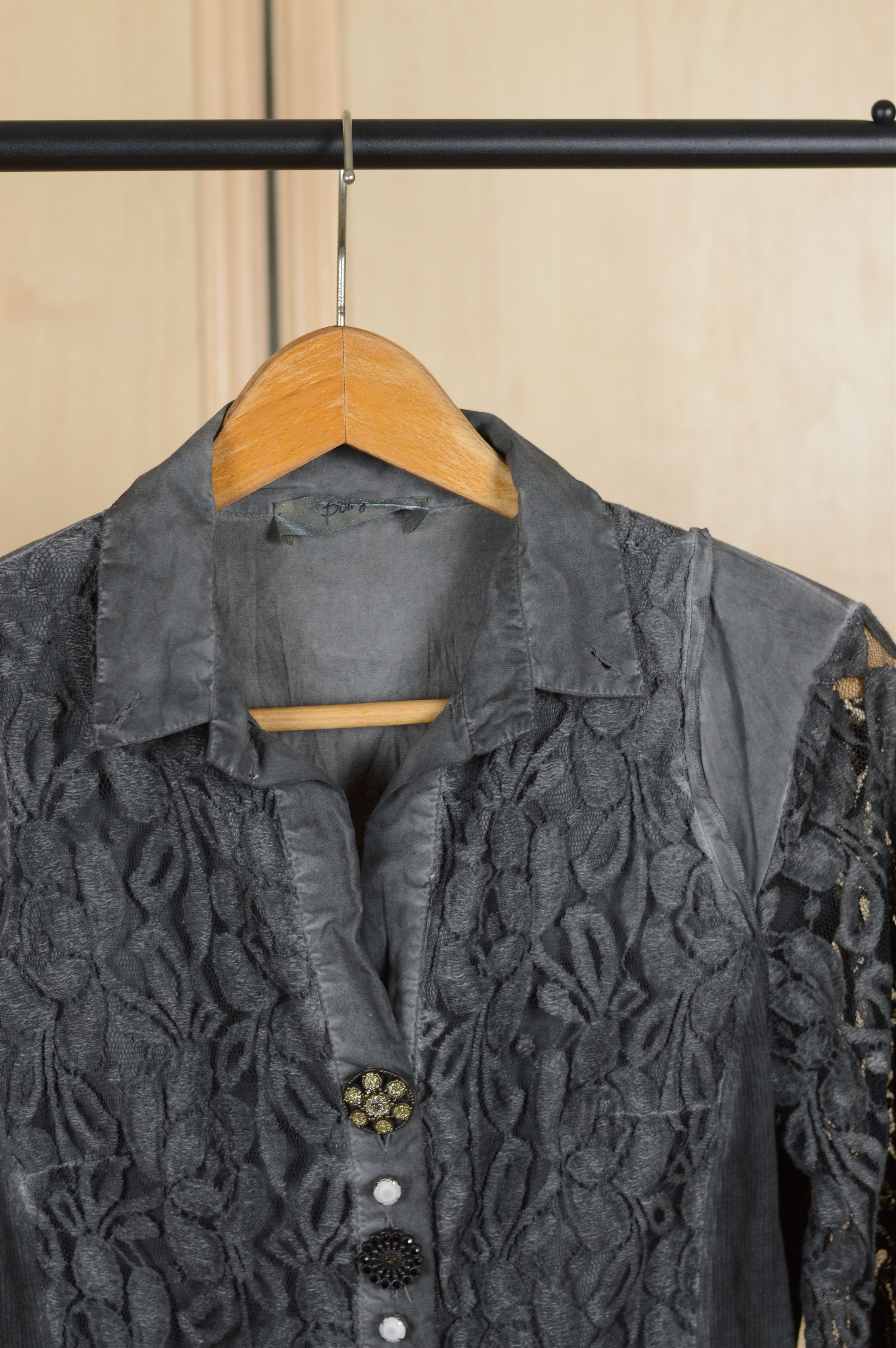 Designer × Vintage Bottega Elisa Cavaletti Shirt Blouse Size S / US 4 / IT 40 - 2 Thumbnail
