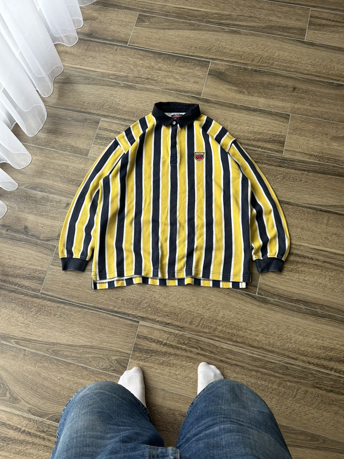 O'Neill Vintage O’Neill striped rugby jersey mens made in usa Size US L / EU 52-54 / 3 - 1 Thumbnail