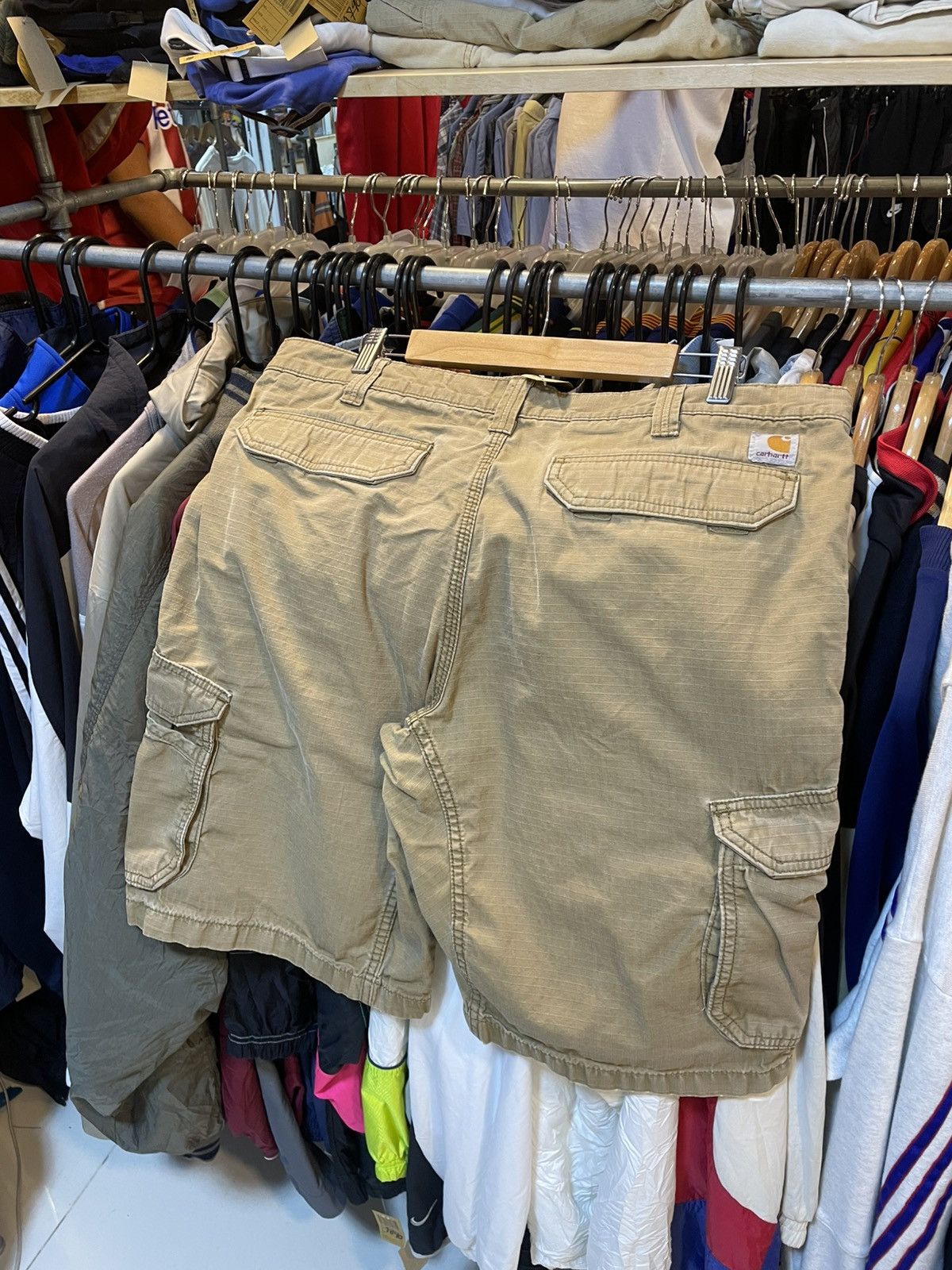 Carhartt Vintage Carhartt Carpenter Shorts Size US 38 / EU 54 - 1 Thumbnail