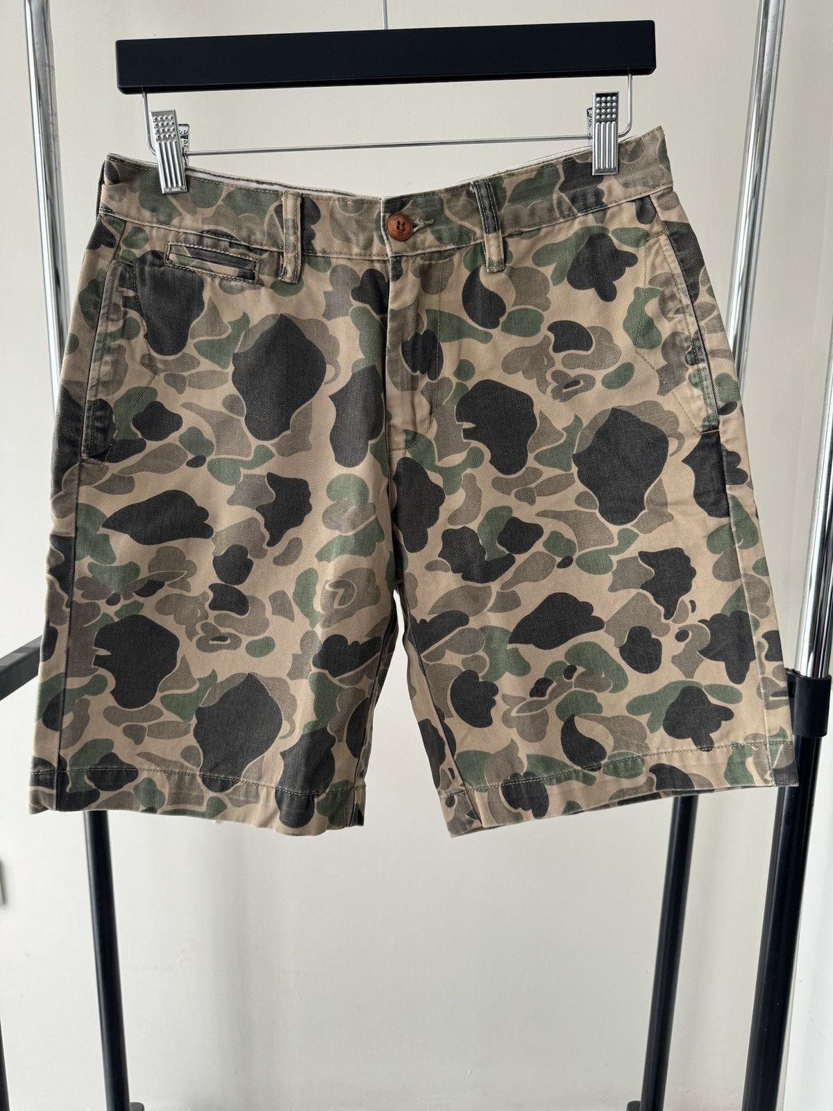 RRL Ralph Lauren Double RL Camo Shorts Size US 29 - 1 Thumbnail