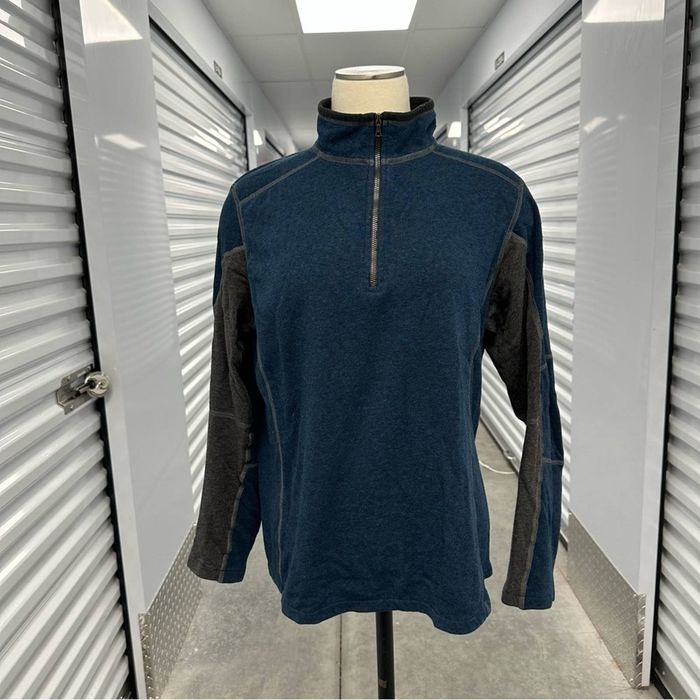 Kuhl KUHL Sweater Men's S Blue Kashmira Fleece Pullover 1/4 Zip Grailed