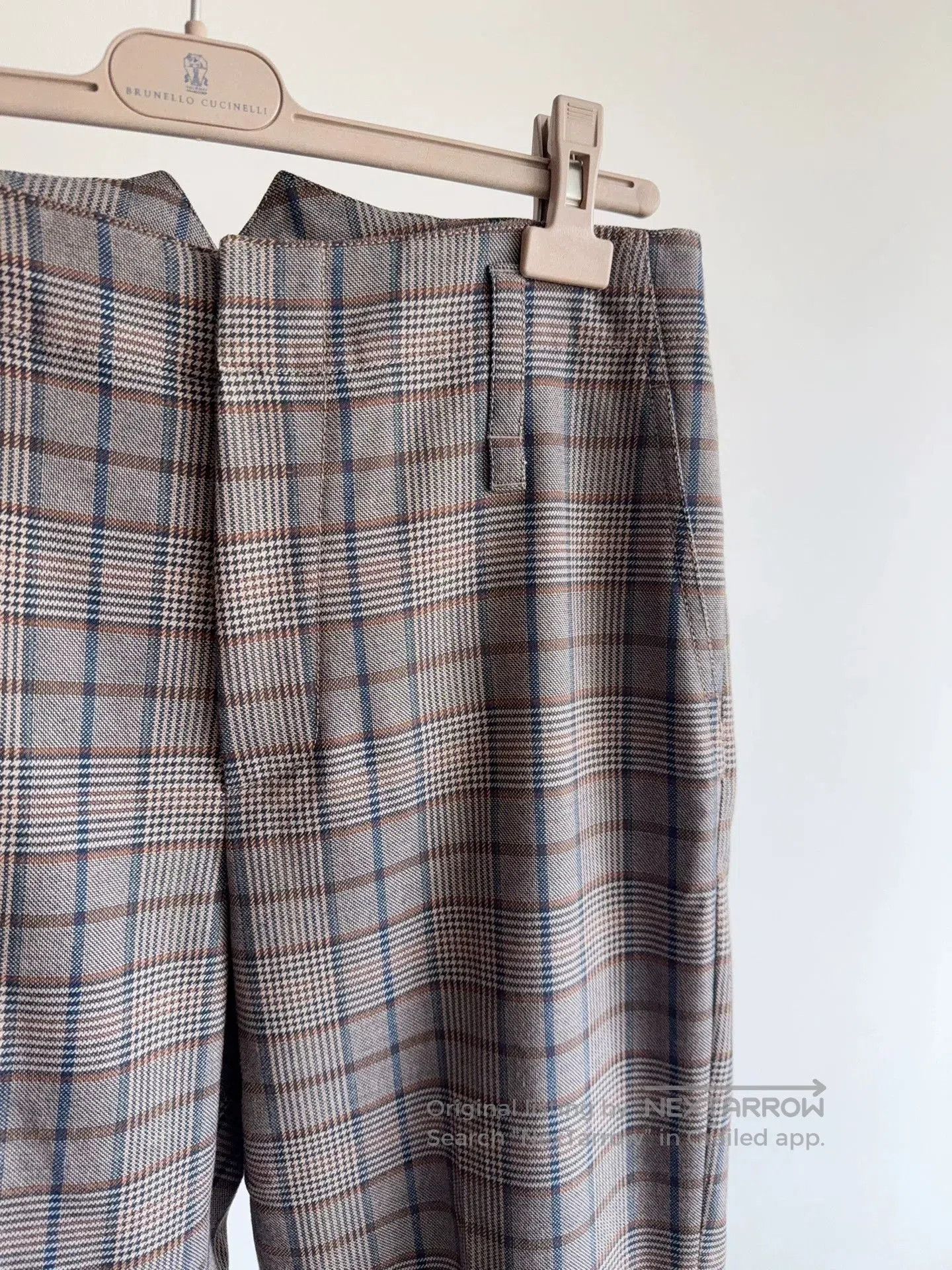 Brunello Cucinelli Brunello Cucinelli Plaid Straight Pants. Size US 28 / EU 44 - 5 Thumbnail