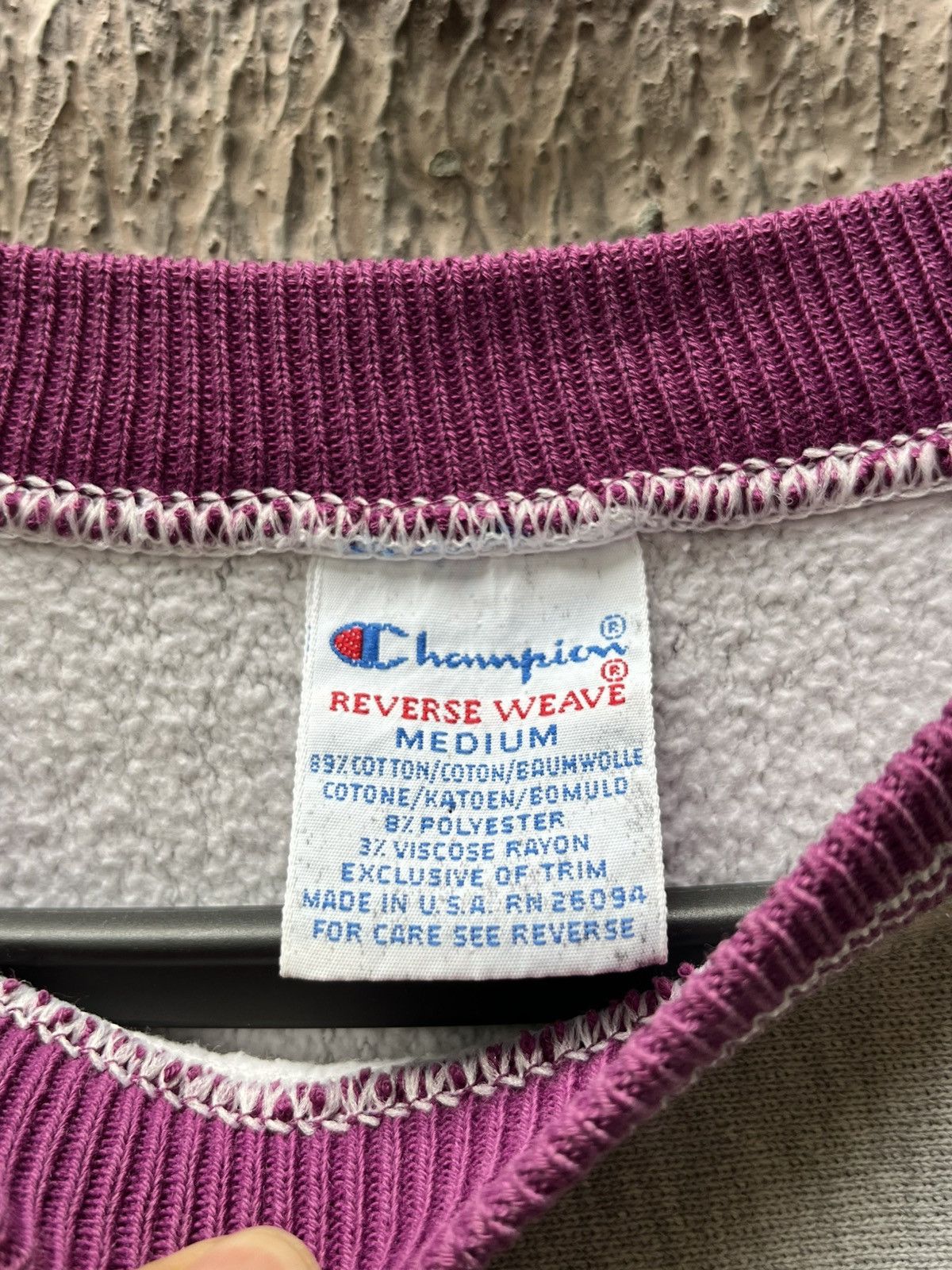 Champion 90's Champion Reverse Weave emboirdered Size US M / EU 48-50 / 2 - 7 Thumbnail