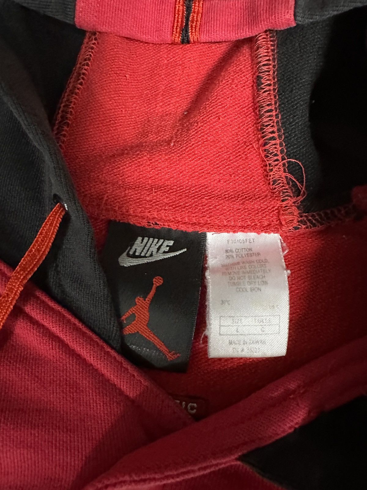 Jordan Brand VTG 90s Nike Air Jordan Varsity Jacket Size US L / EU 52-54 / 3 - 4 Thumbnail