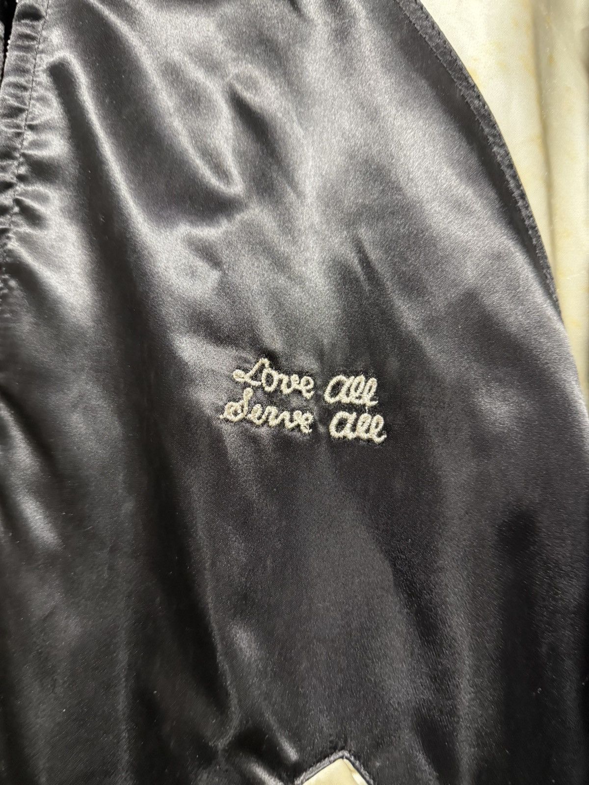 Vintage Vintage Rare Hard Rock Cafe A Stormin Norman Satin Jacket Size US L / EU 52-54 / 3 - 3 Thumbnail
