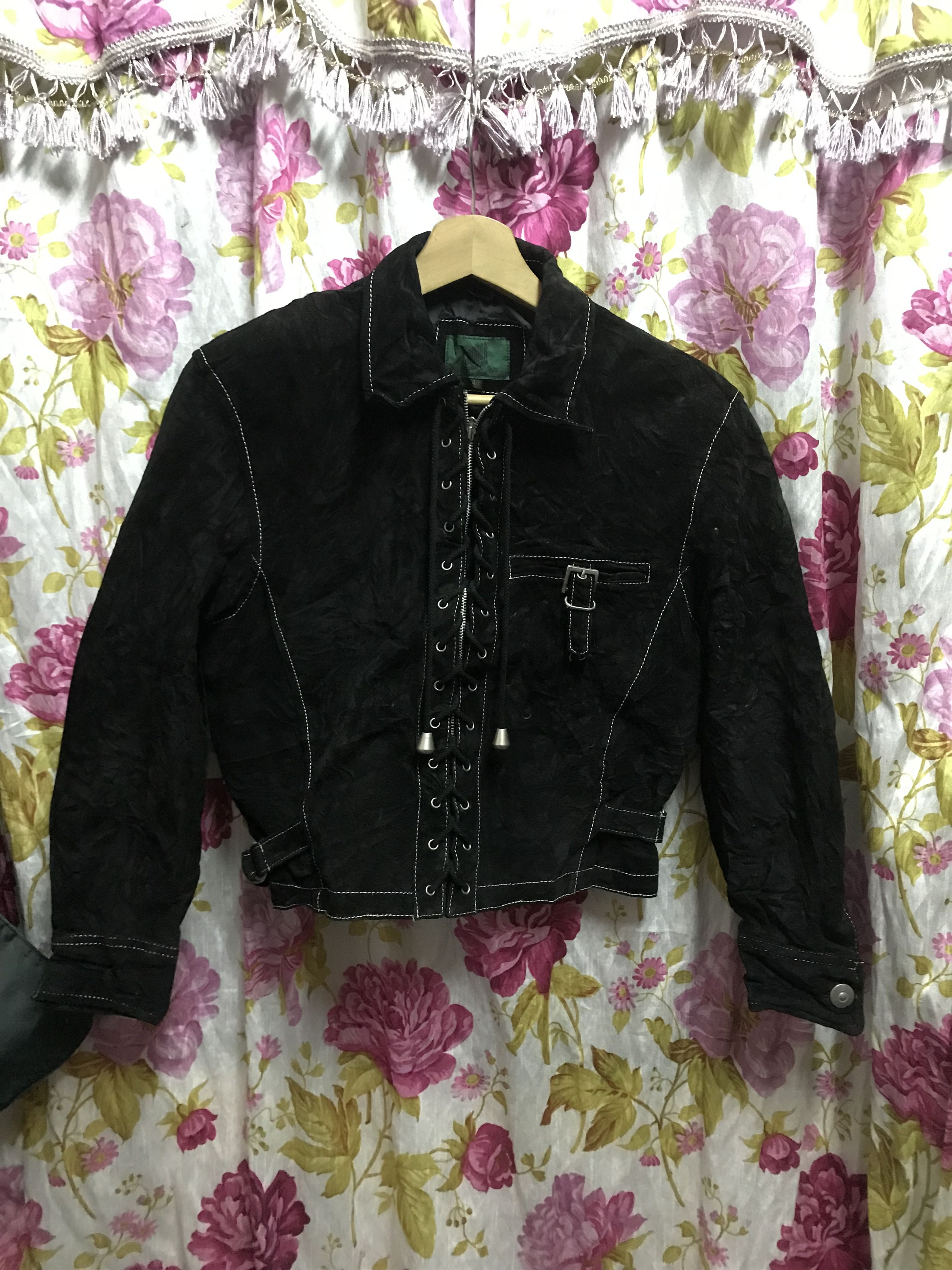 Jean Paul Gaultier LIMITED SUEDE LEATHER JUNIOR GAULTIER LIKE JACKET Size S / US 4 / IT 40 - 1 Thumbnail