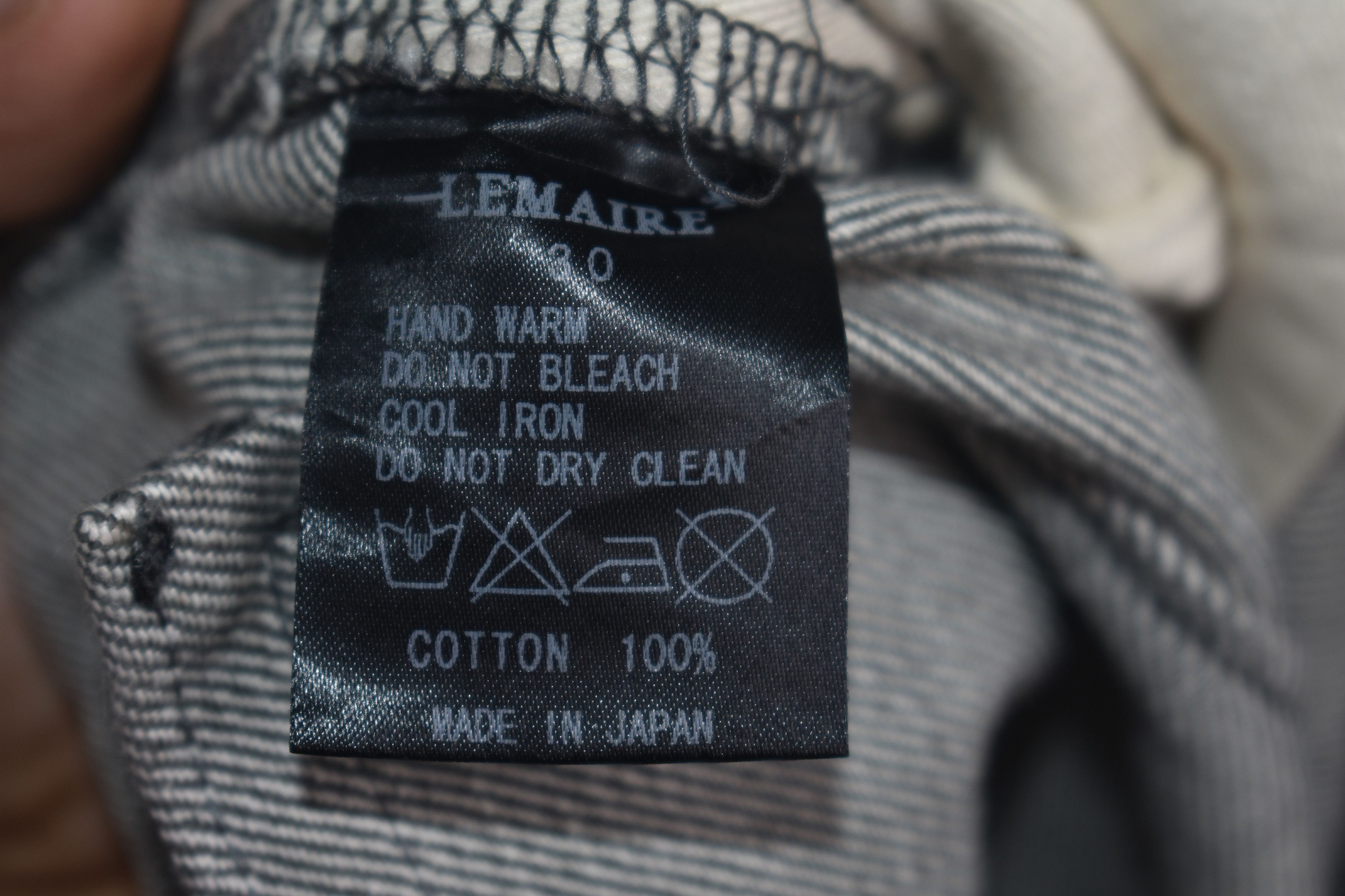 Christophe Lemaire × Lemaire Lemaire Smile Pocket Gray Jeans Pants W31 Size US 31 - 9 Thumbnail