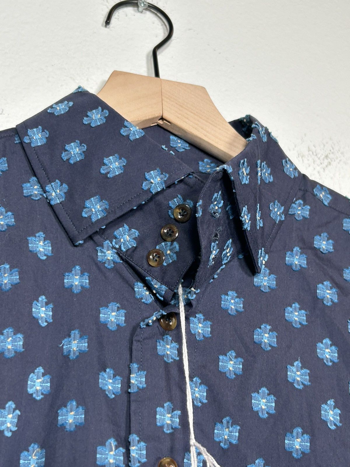 Vivienne Westwood NWT! Tufted Floral Print Logo Button Up Size US M / EU 48-50 / 2 - 2 Thumbnail