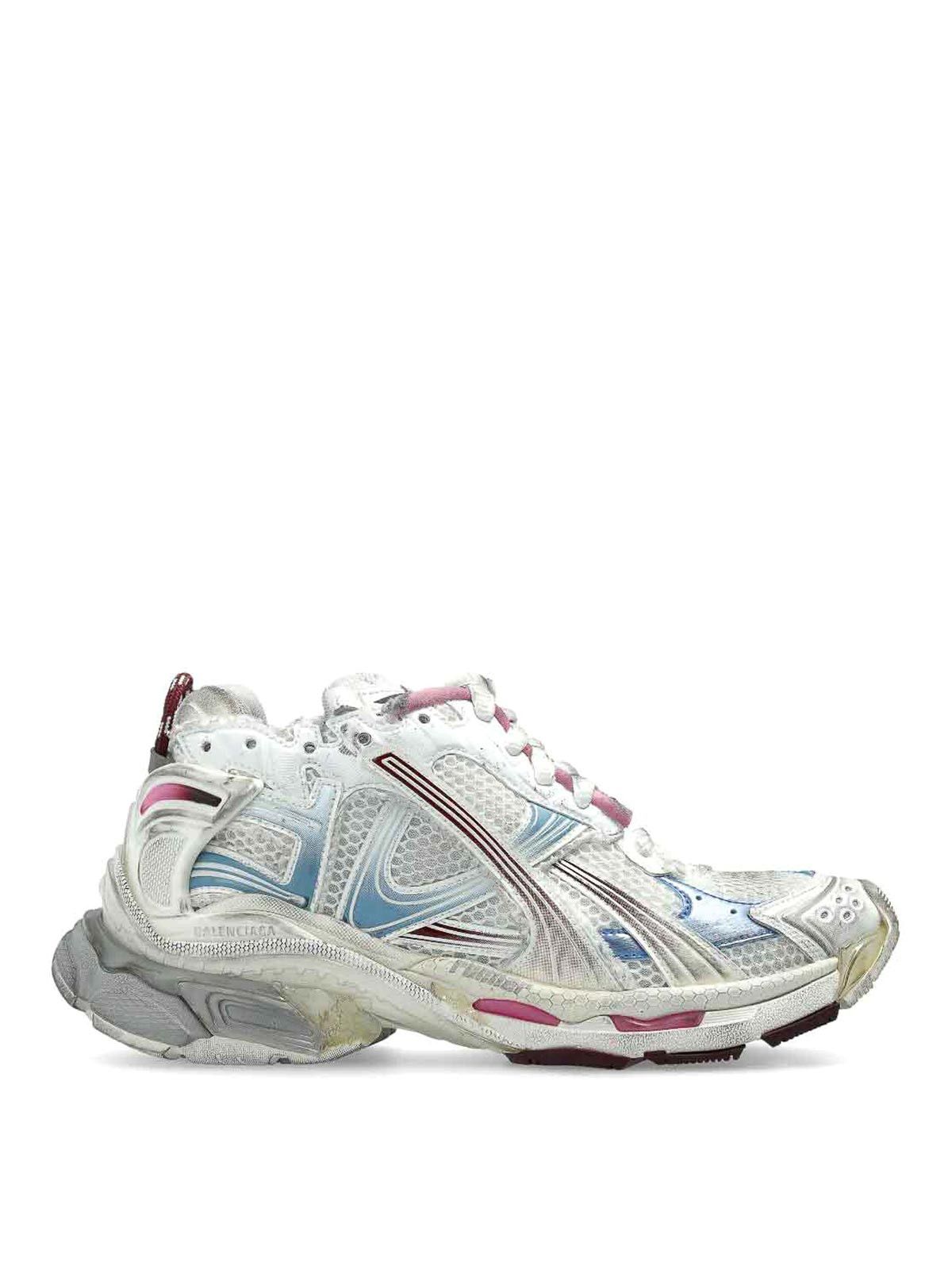 Balenciaga o1bcso1str0426 Runner Gradient Sneakers in Multicolor Size US 10 / IT 40 - 1 Thumbnail