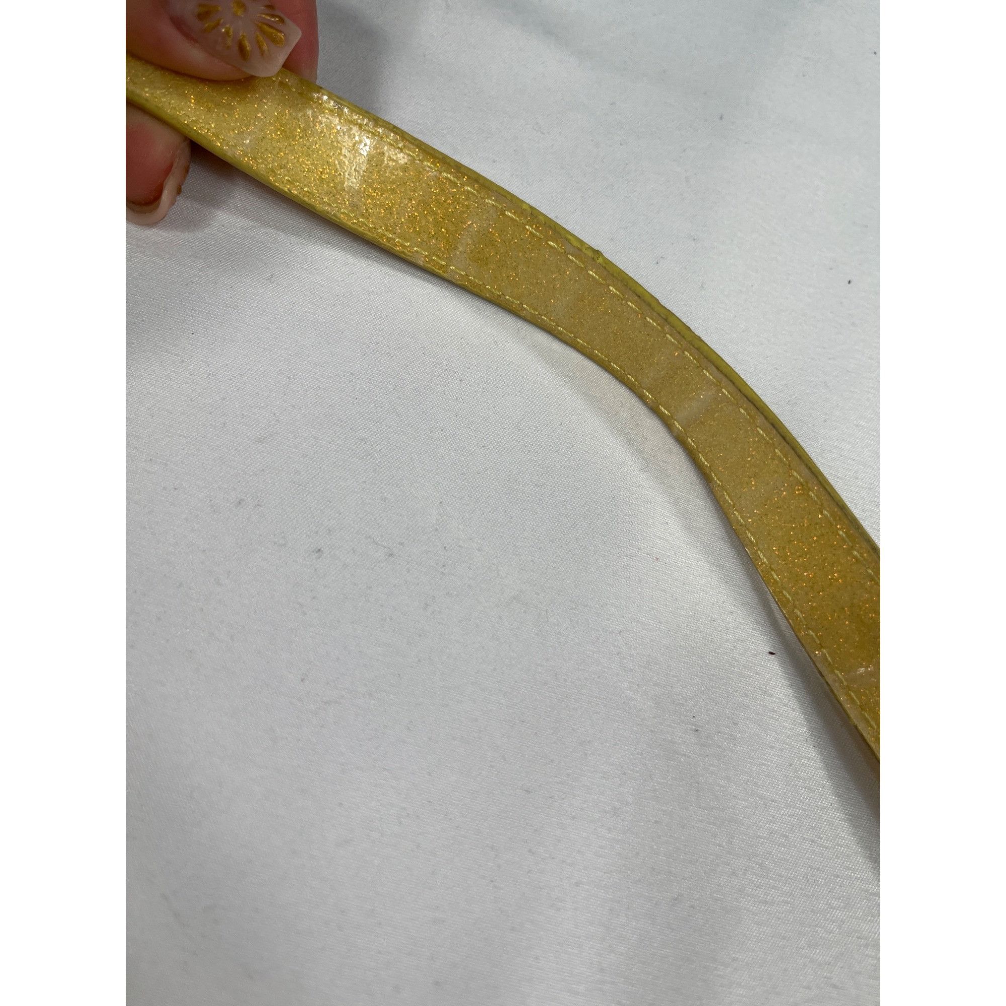 Betsey Johnson Luv Betsey by Betsey Johnson SKU 7885 Yellow Gold Glittery Size ONE SIZE - 8 Thumbnail