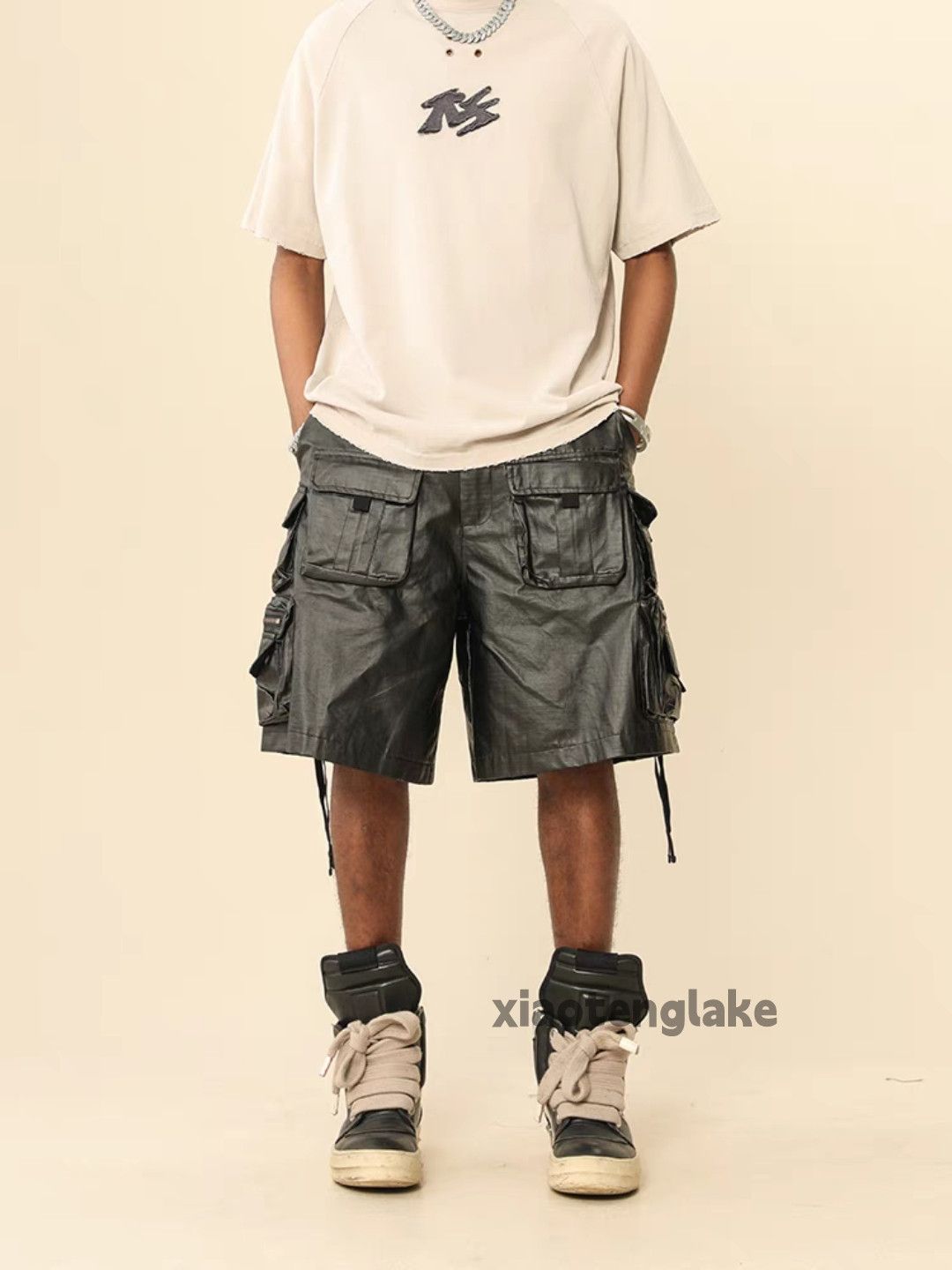 Designer Unisex outdoor sports utility military cargo tactical shorts Size US 32 / EU 48 - 1 Thumbnail