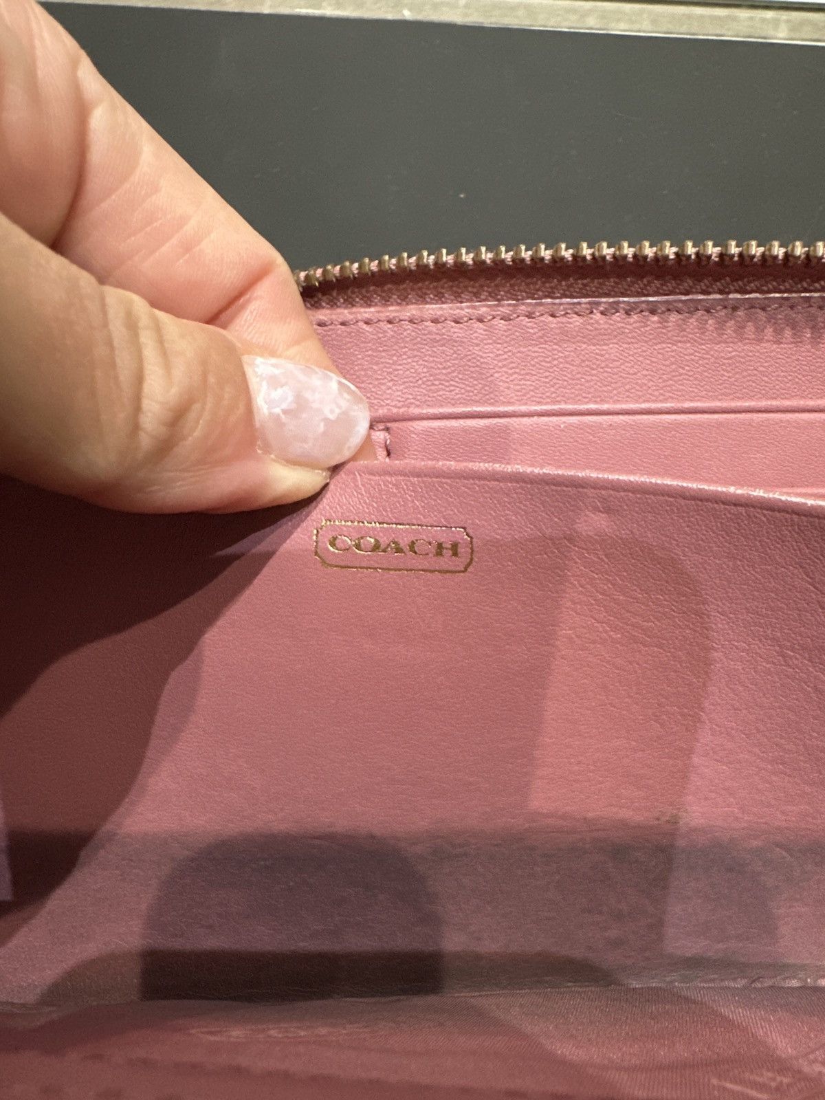 Coach Coach Zip Long Wallet Size ONE SIZE - 2 Thumbnail