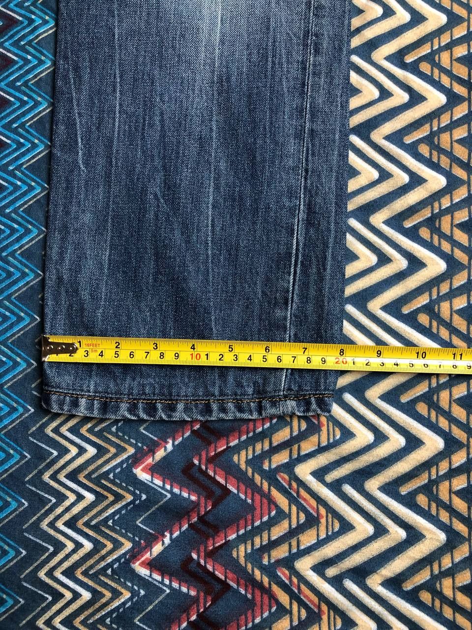 Diesel × Vintage Vintage Y2K Diesel Washed Distressed Denim Jeans Slim Size US 33 - 20 Thumbnail