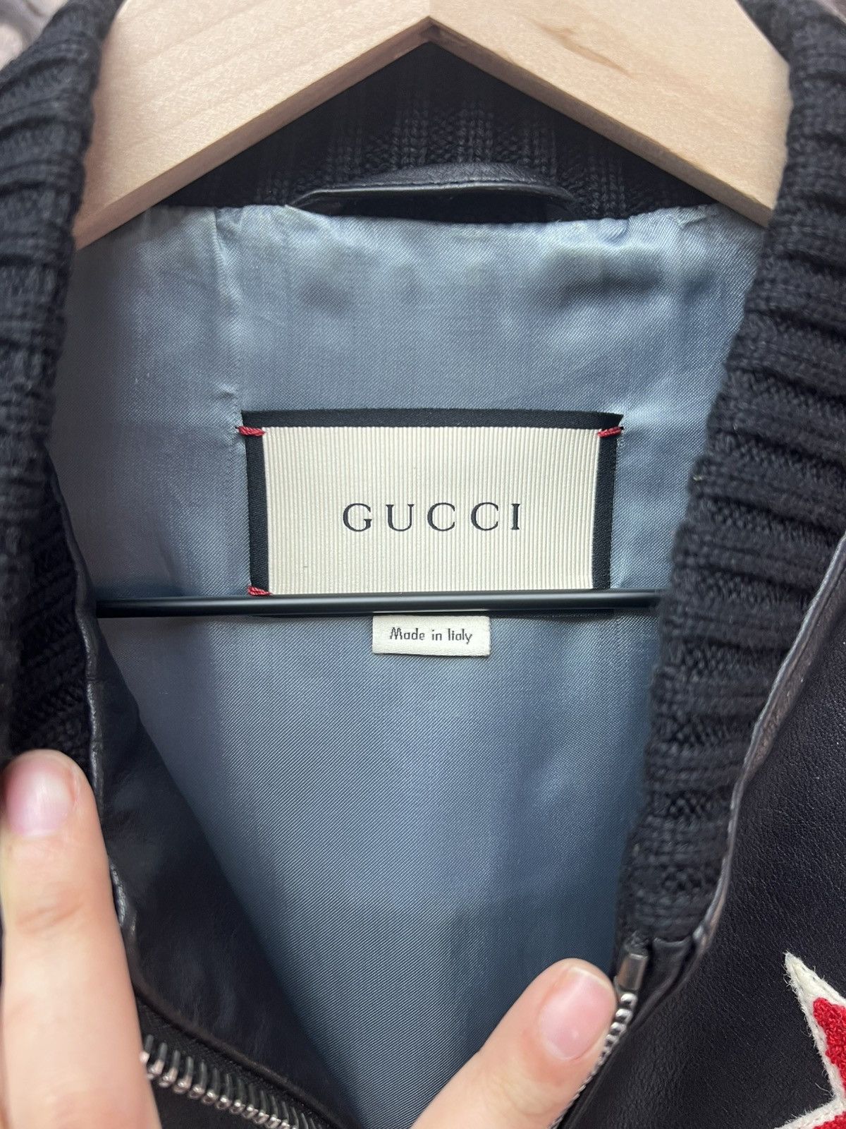 Gucci Gucci Panther Patch Leather Zip Size US M / EU 48-50 / 2 - 6 Thumbnail
