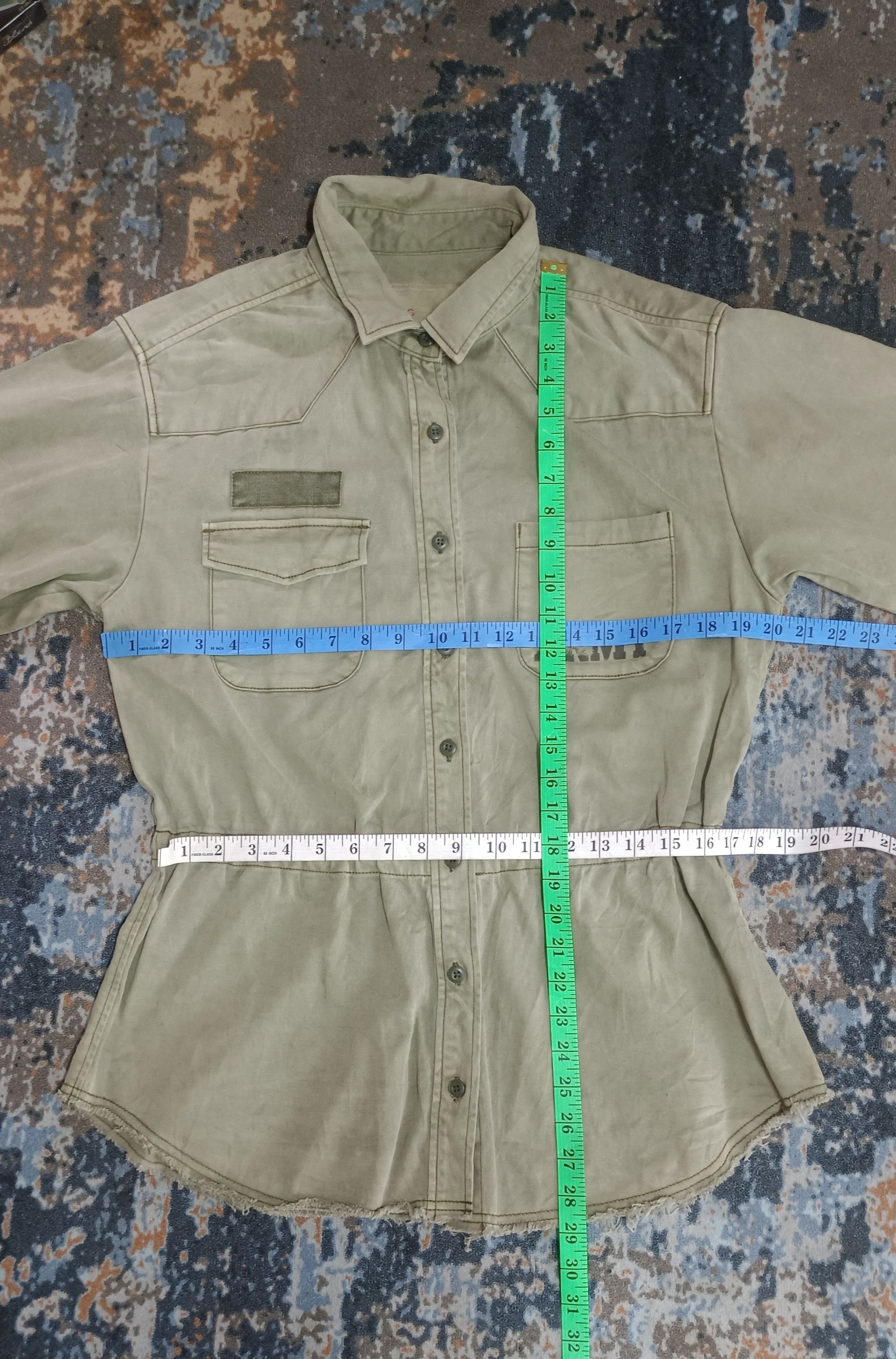 Nicole Club Nicole Club 179/WG ARMY Military Utility Jacket Size M / US 6-8 / IT 42-44 - 14 Thumbnail