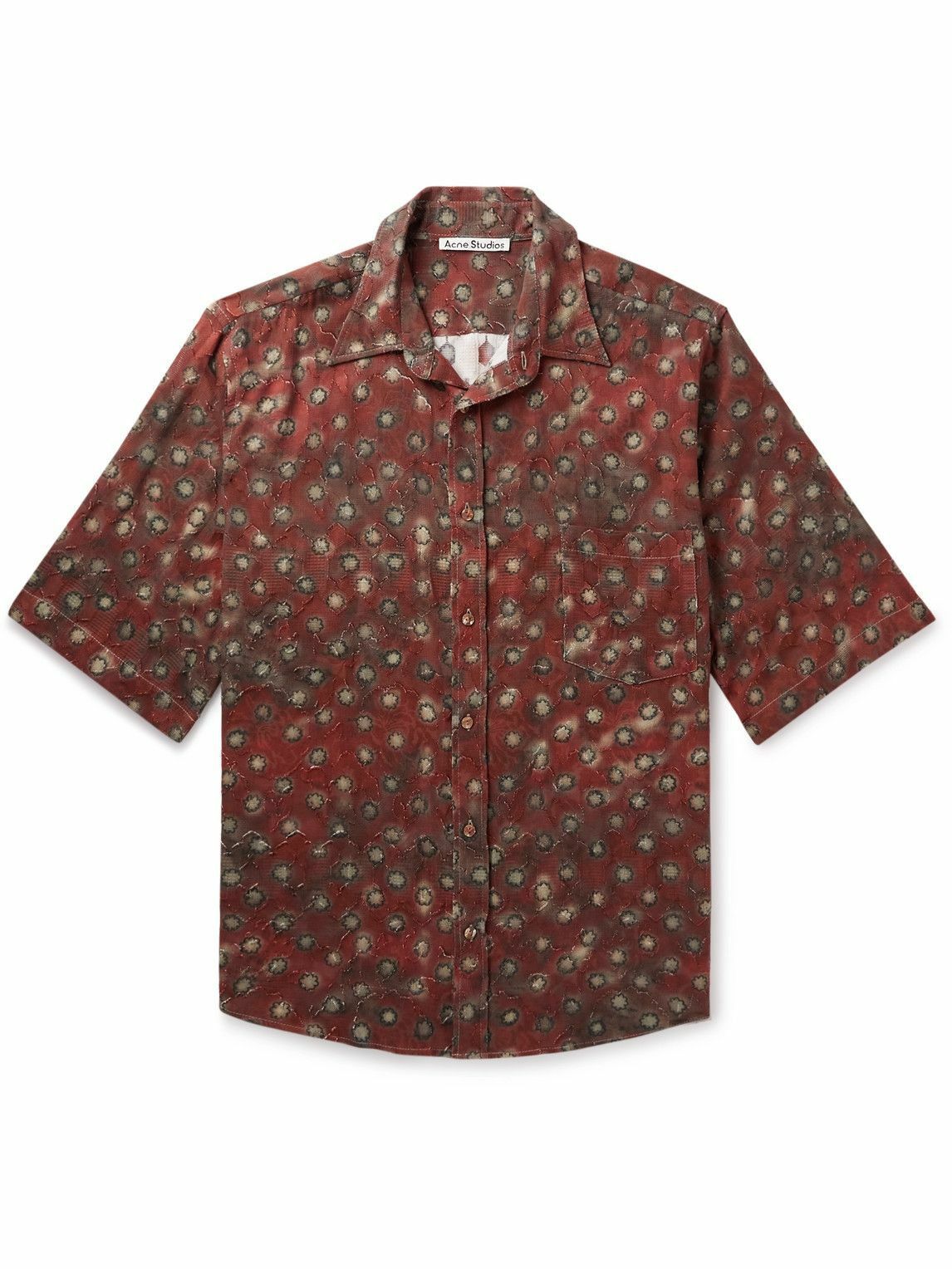 Acne Studios Sambler washed daisies shirt.Like Jacquemus or Diesel. Size US L / EU 52-54 / 3 - 2 Thumbnail