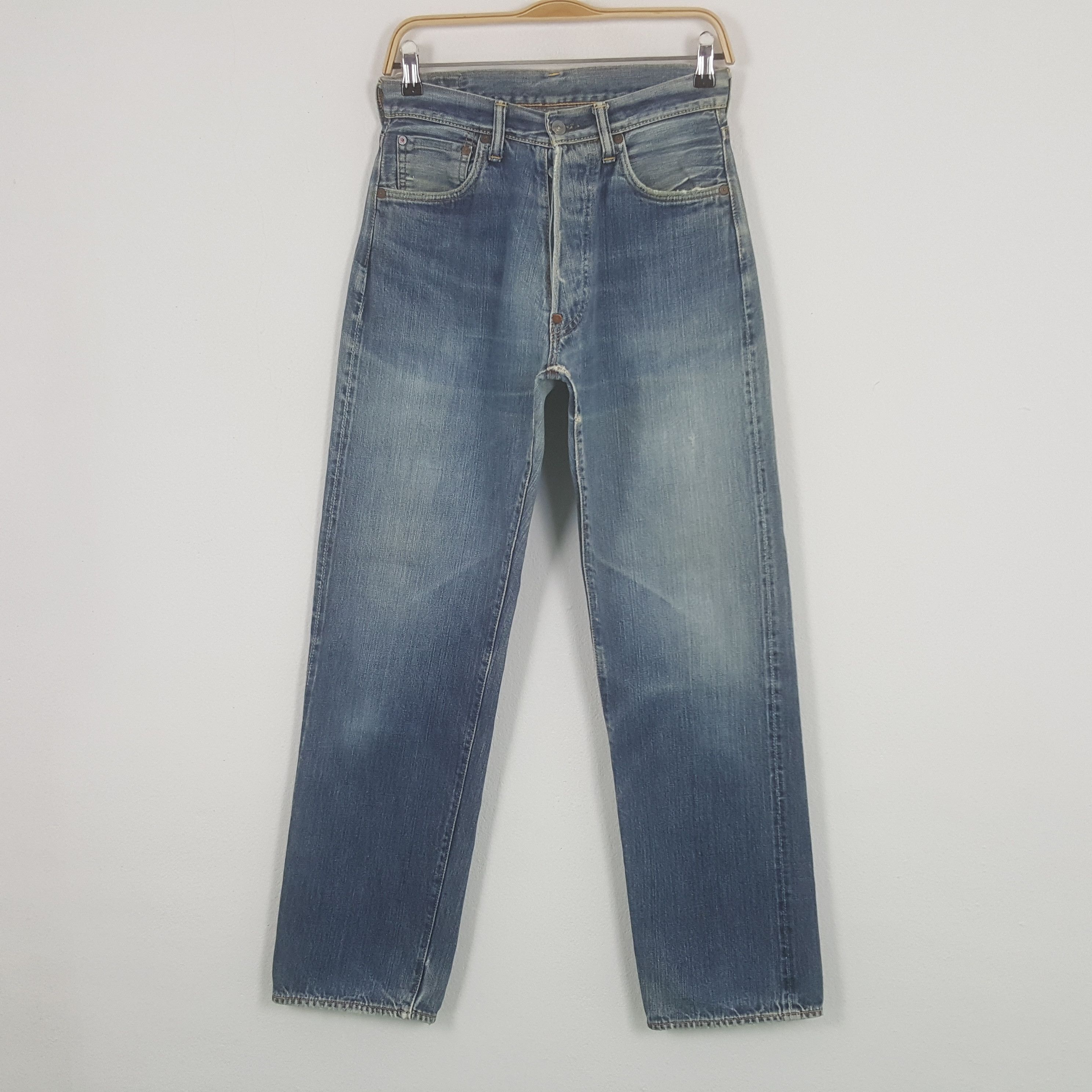 Evisu × Vintage Vintage Evisu Japan Selvedge Custom Daicock Denim Jeans Size US 28 / EU 44 - 4 Thumbnail