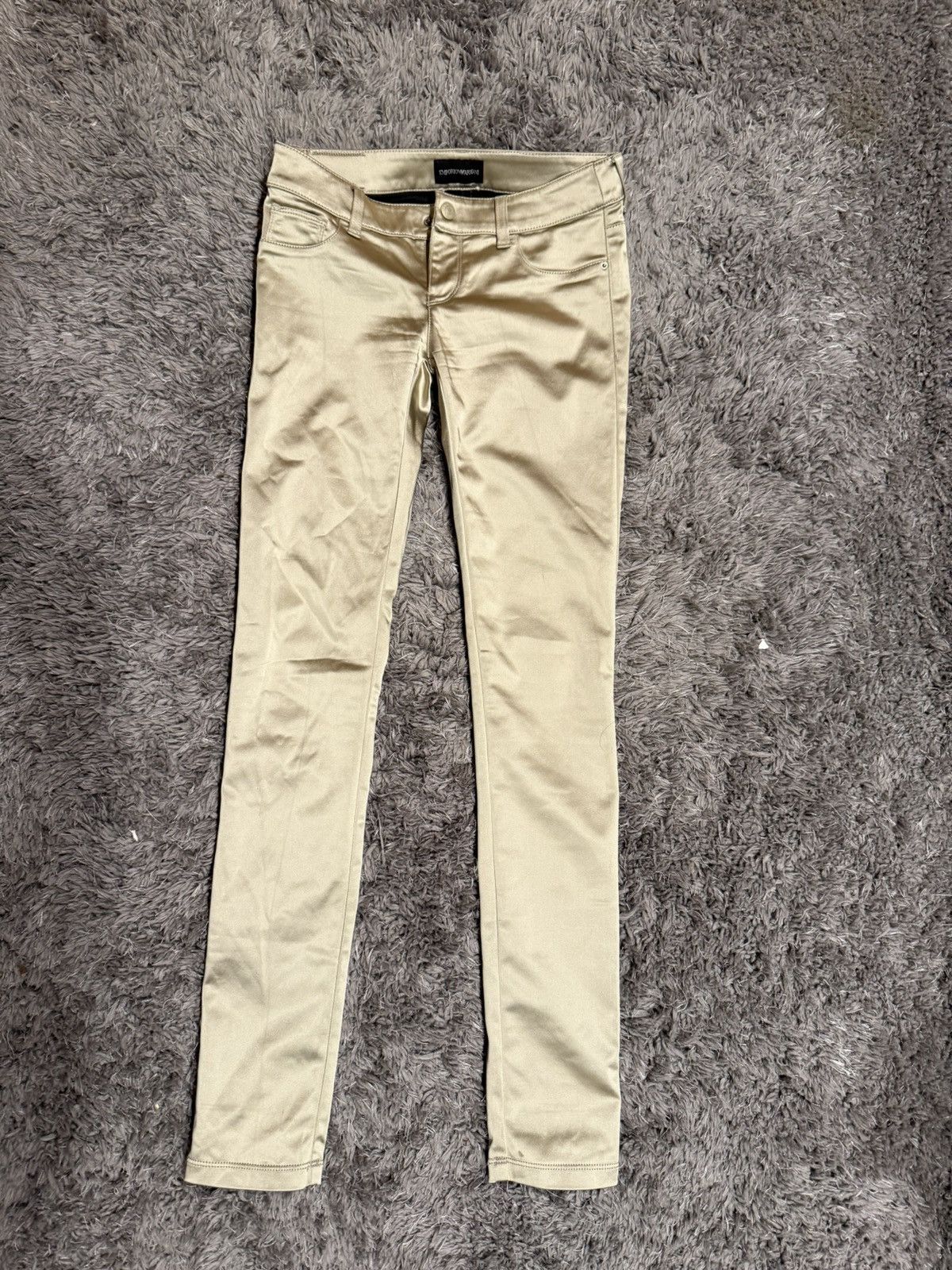 Emporio Armani Gold Emporio Armani Skinny Pants Size 26" / US 2 / IT 38 - 1 Thumbnail