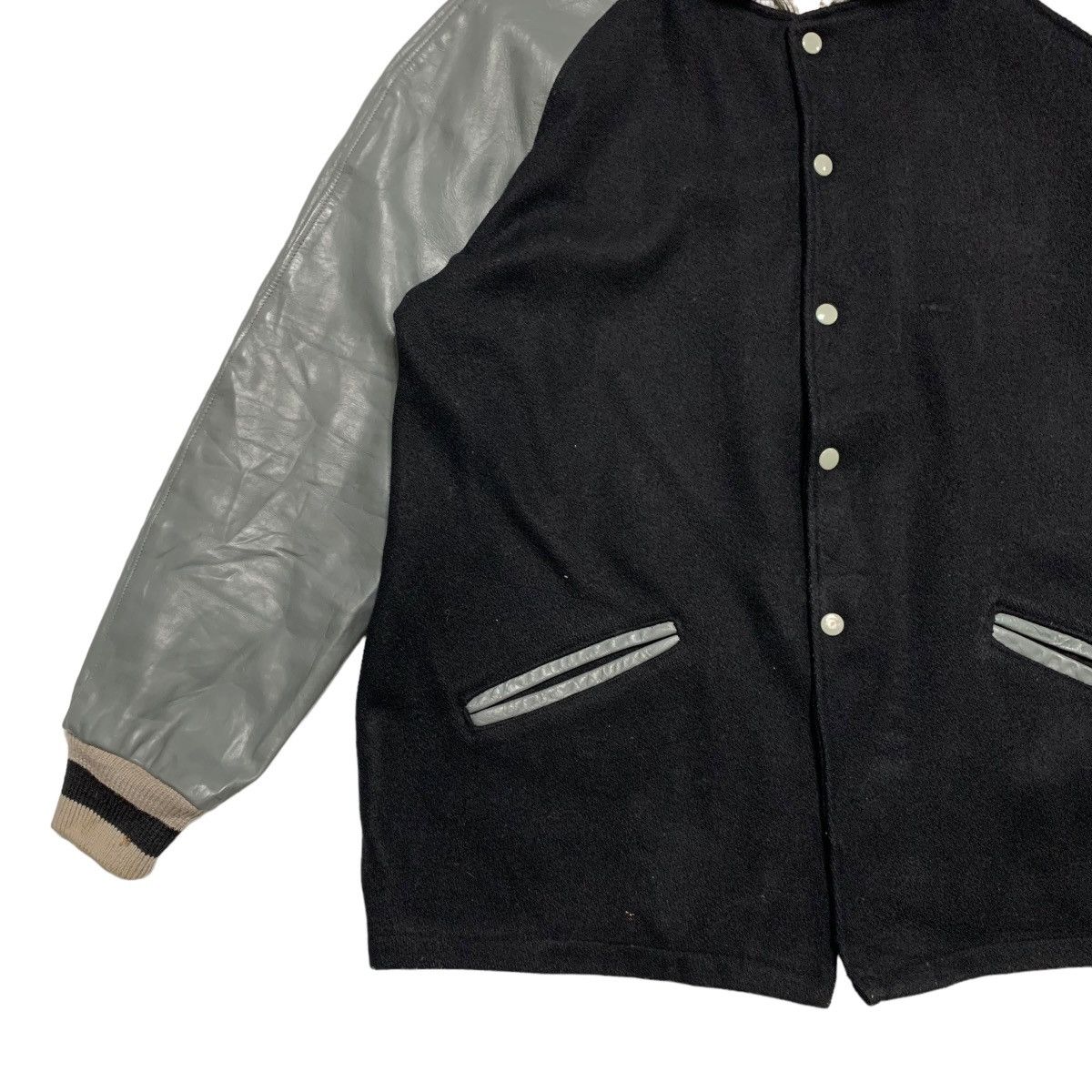 Vintage Vintage 70s Iowe Newcadtle Merchants Varsity Jacket Size US L / EU 52-54 / 3 - 8 Thumbnail