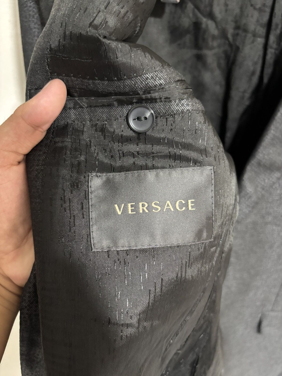 Versace Versace Tailor Made Slim Fit Blazer Coat Size 48S - 8 Thumbnail
