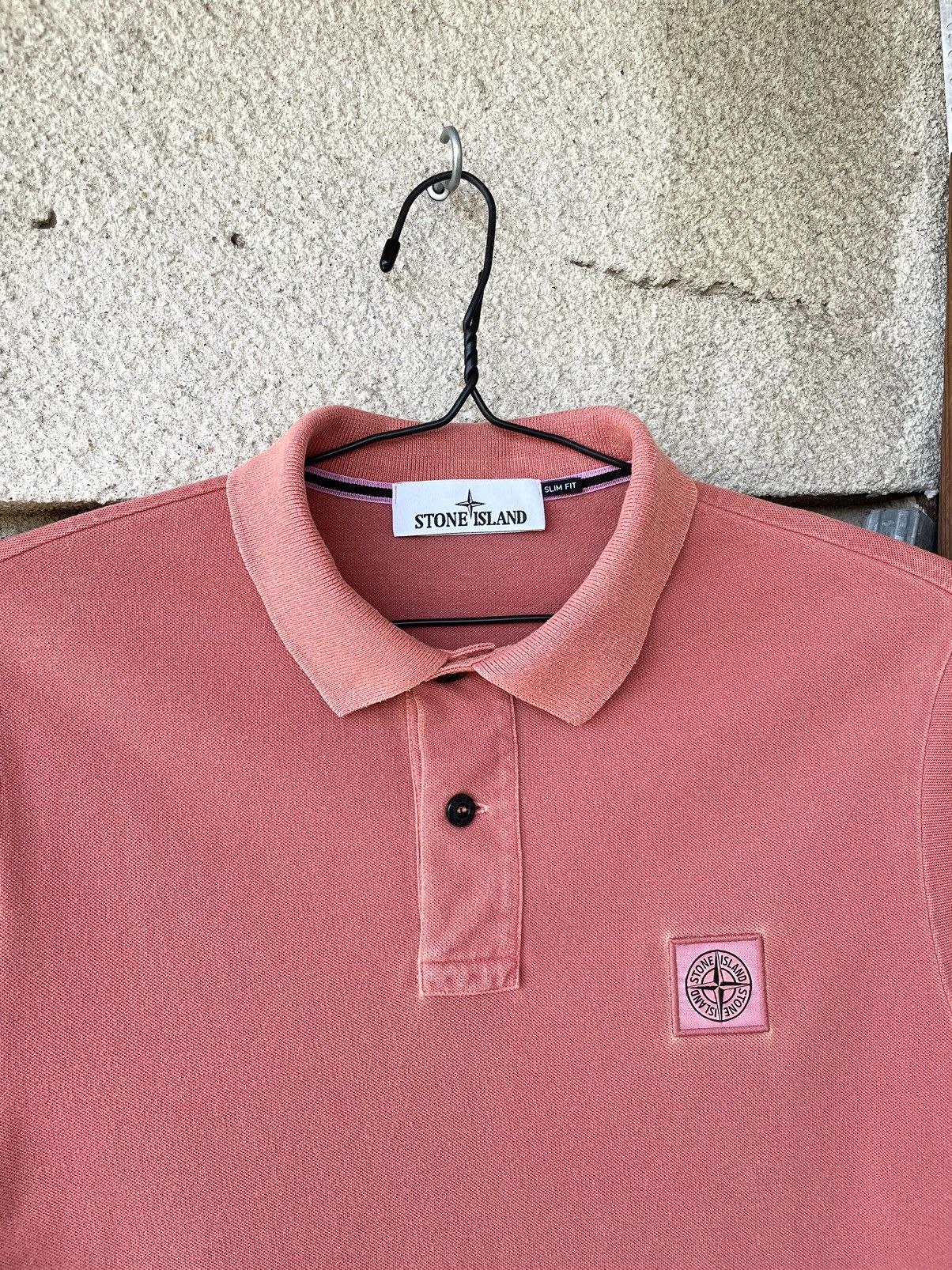 Stone Island Stone Island Patch Program Pigment Dyed Polo T Shirt Size US S / EU 44-46 / 1 - 6 Thumbnail