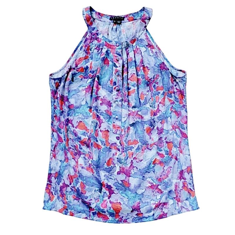 Theory Theory Multicolor Blouse | Size S Size S / US 4 / IT 40 - 1 Thumbnail