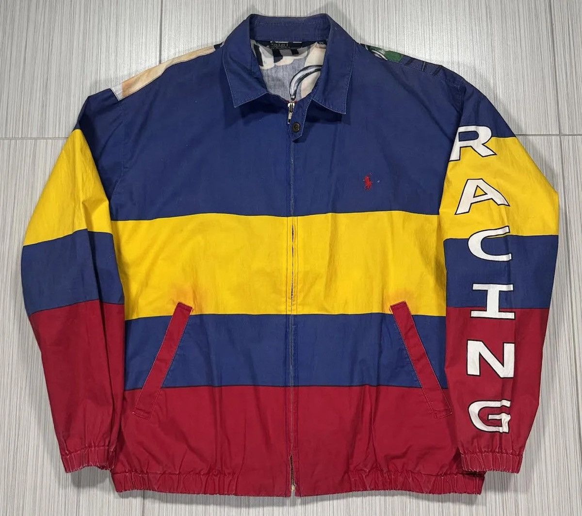 Polo Ralph Lauren Vintage Polo Ralph Lauren Racing Jacket (Size 95, M) Size US M / EU 48-50 / 2 - 6 Thumbnail