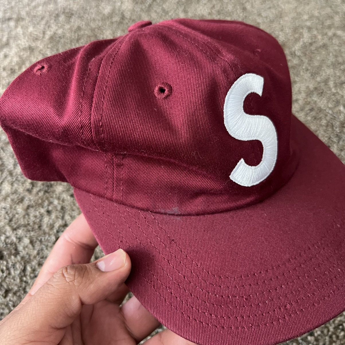 Supreme SS15 Burgundy Canvas S Logo OG Size ONE SIZE - 2 Thumbnail
